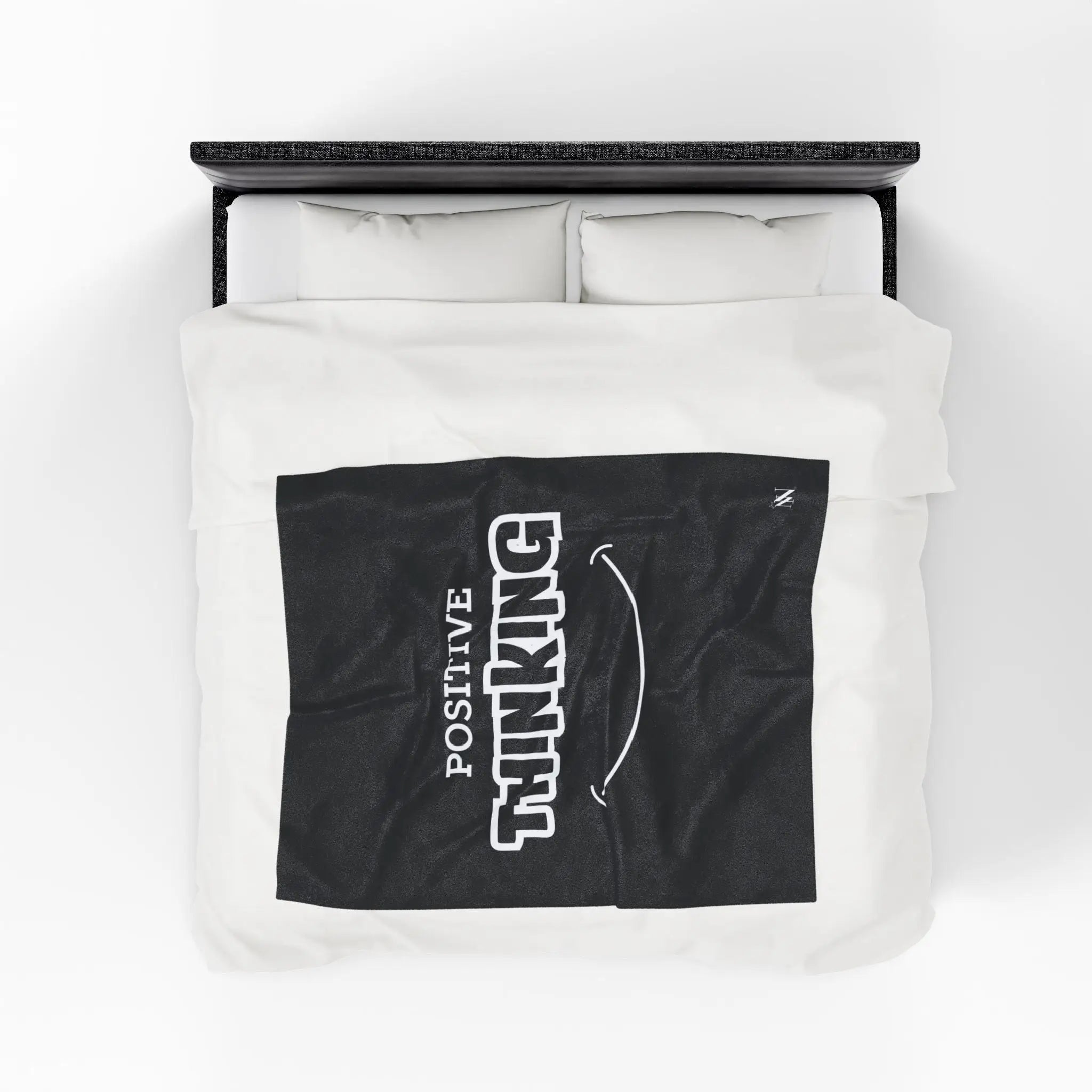 Positive Thinking Smile | Mix & Match Soft Fun-Flirty Lovers’ Blankets