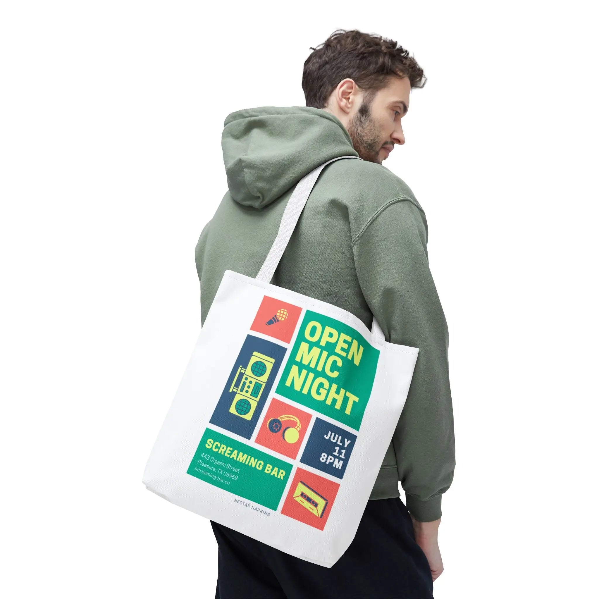 Open Mic Night | Mix & Match Fun-Flirty Lovers’ Totes