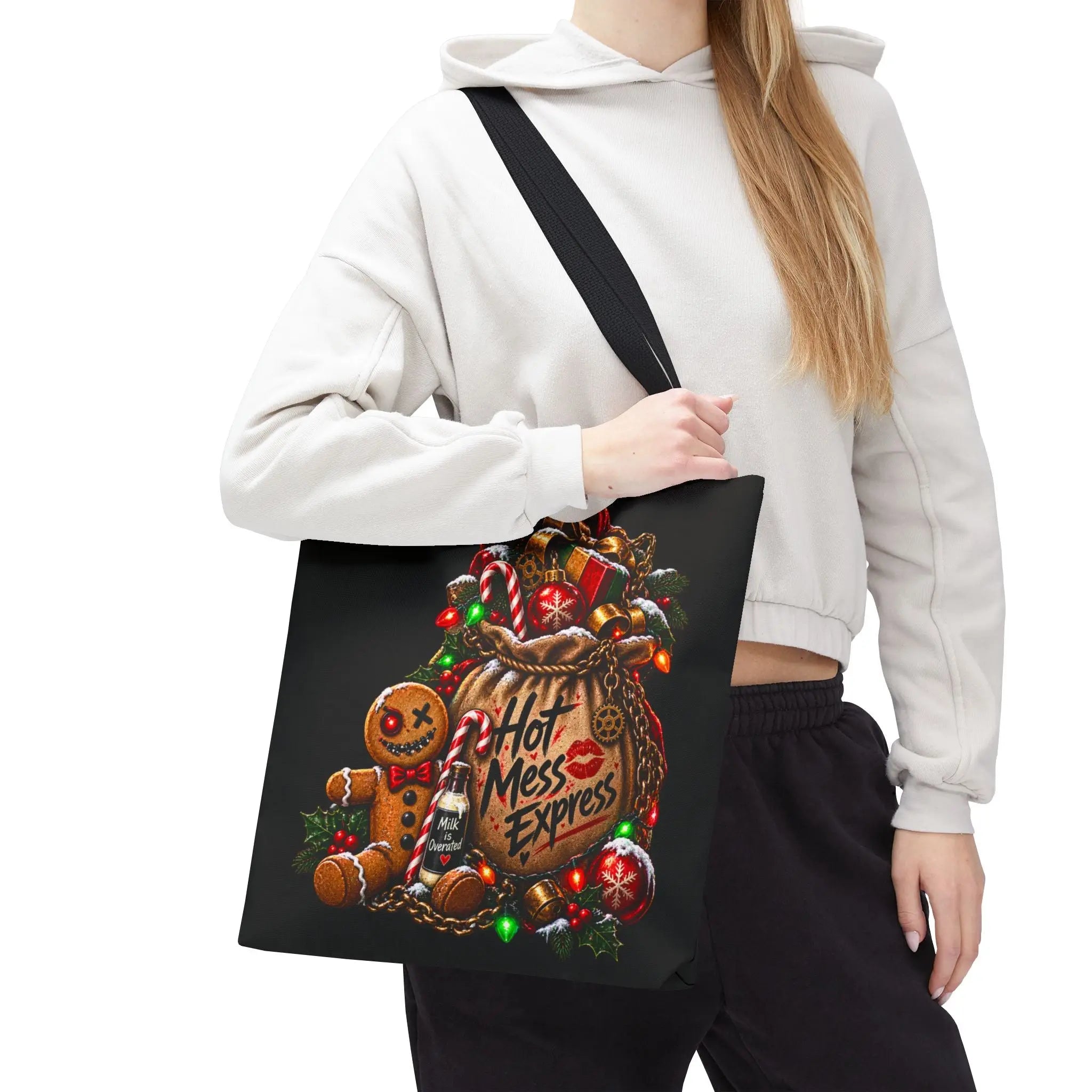 Hot Mess Express Christmas | Nectar Napkins Fun-Flirty Lovers’ Totes