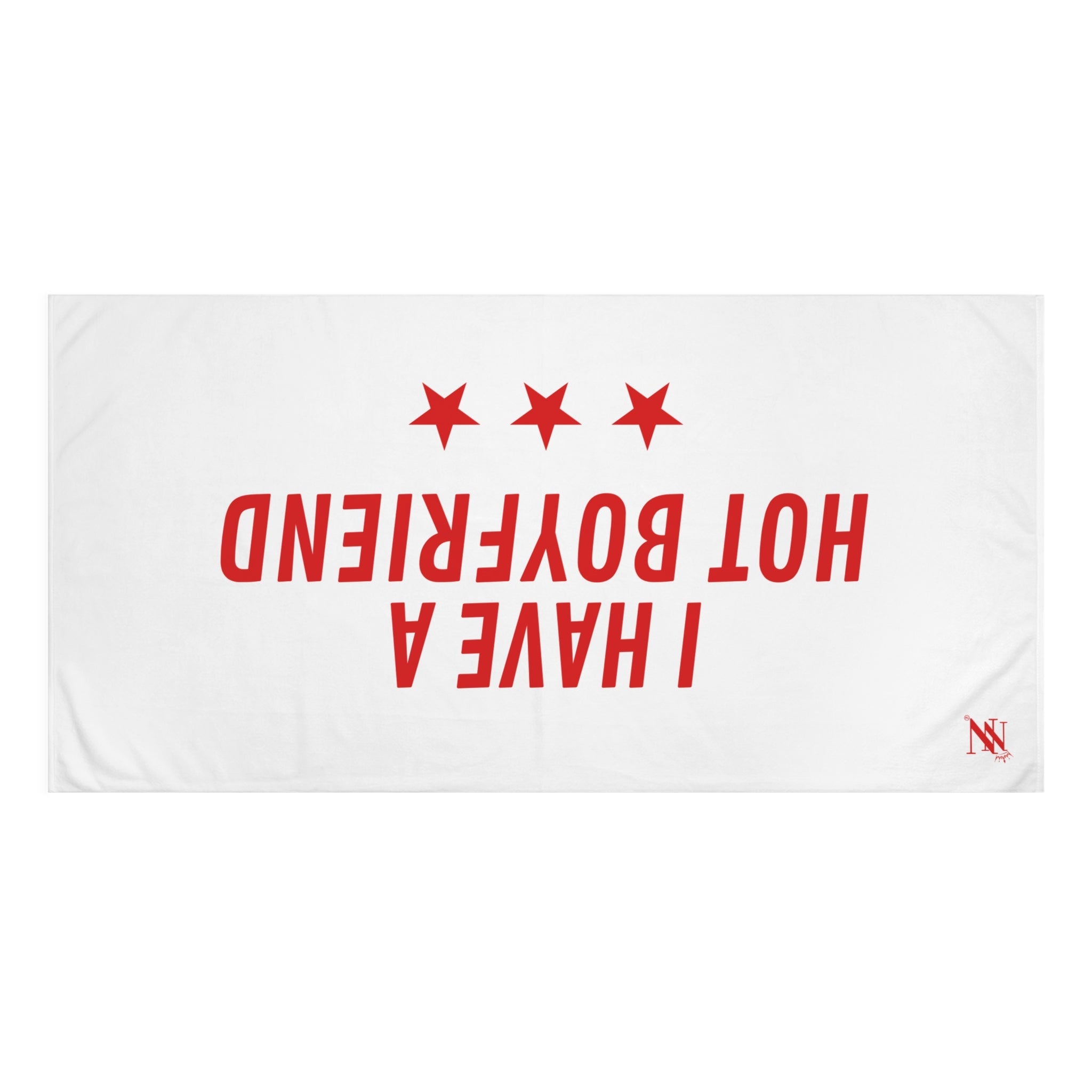 I Have a Hot Boyfriend | Mix & Match XL Fun-Flirty Lovers’ Towels