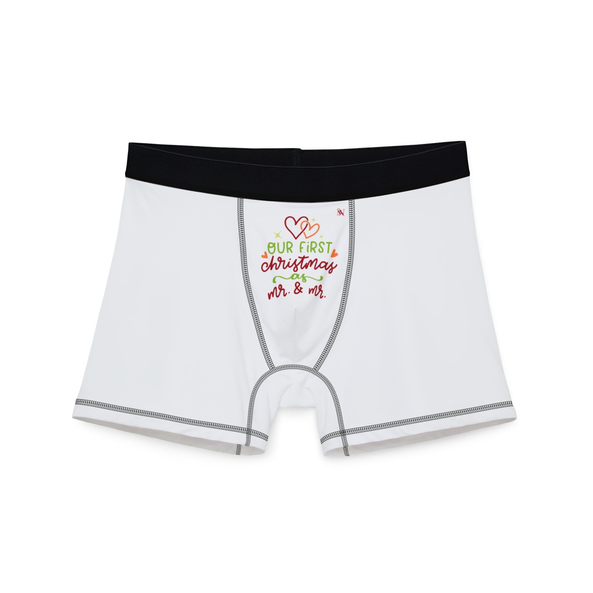 First Christmas Mr. & Mr. | Mix & Match Fun-Flirty Lovers’ Boxer Briefs