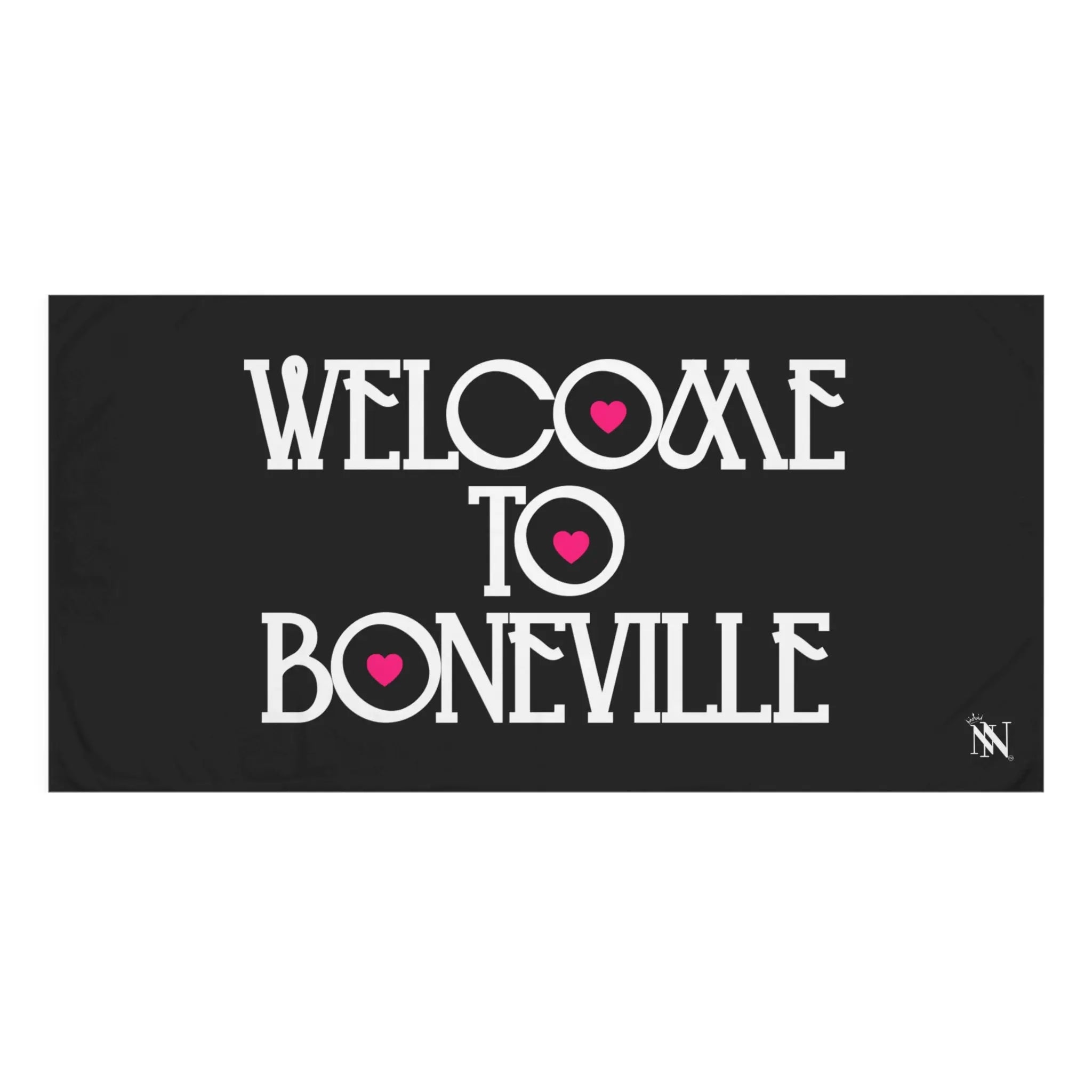 Welcome To Boneville | Nectar Napkins XL Fun-Flirty Lovers’ Towels