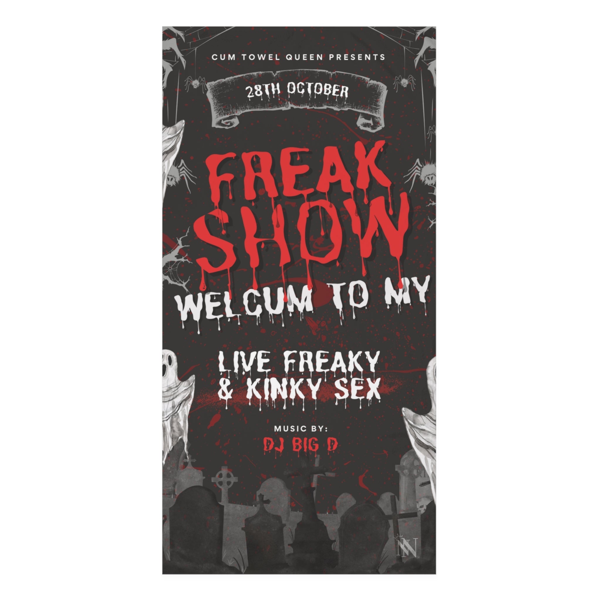Freak Show | Mix & Match Naughty XL Fun-Flirty Lovers’ Towels