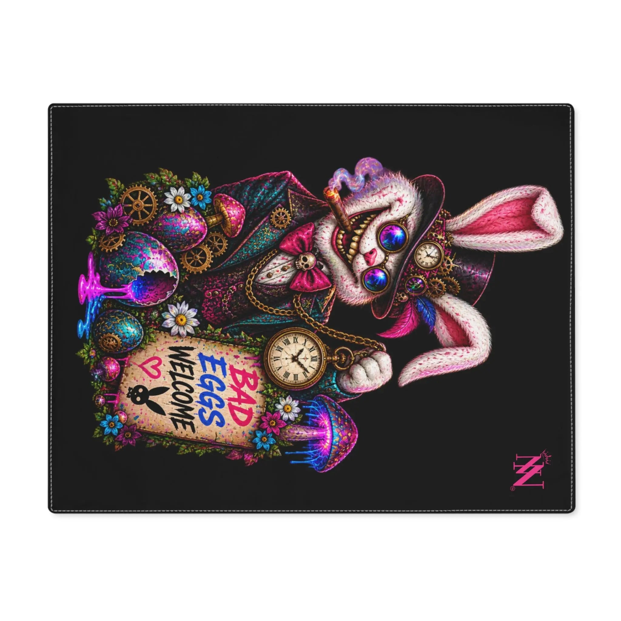 Bad Eggs Welcome Wicked Bunny Sex Toy Mat