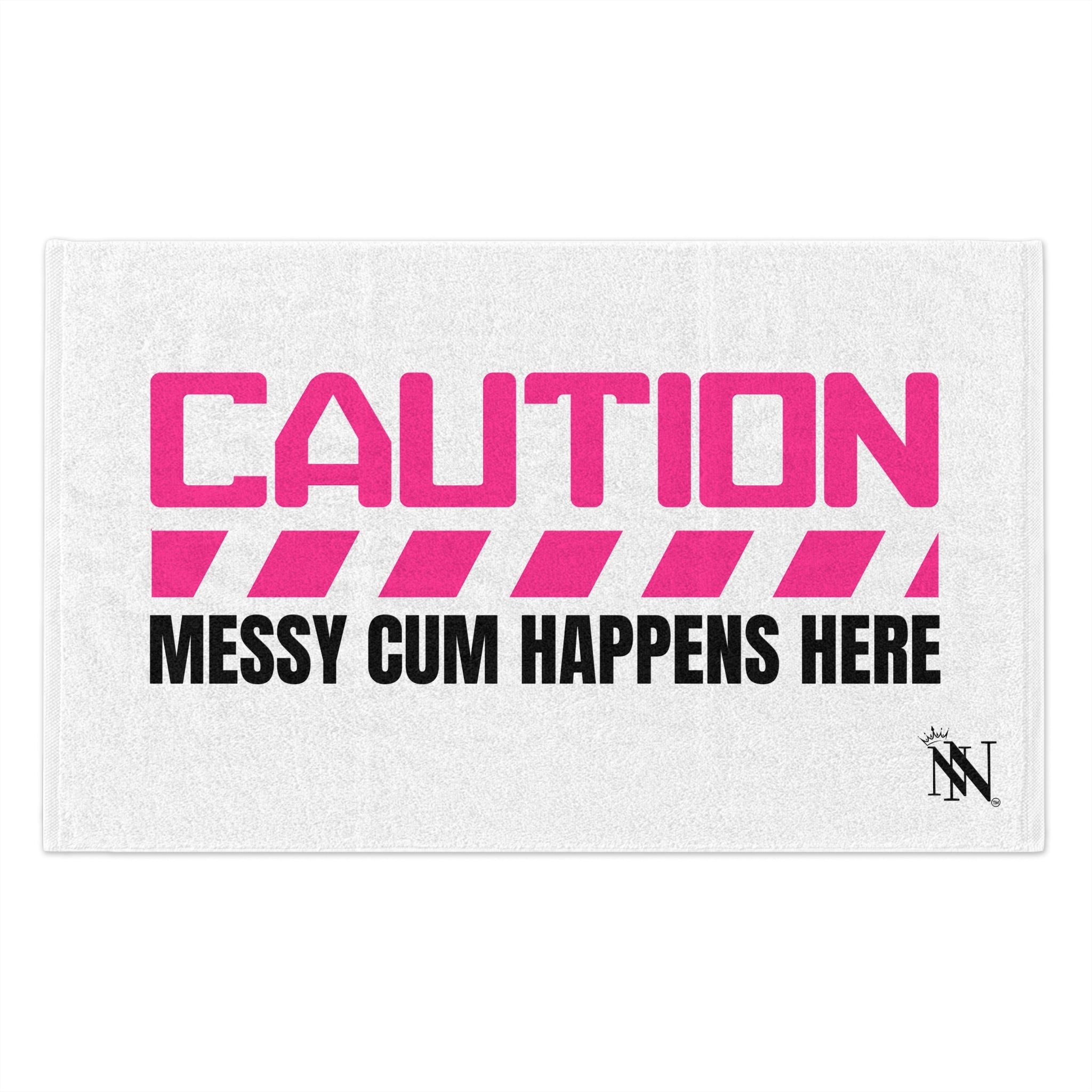Caution: Messy Cum Happens Here | Mix & Match Soft Fun-Flirty Lovers’ Towels