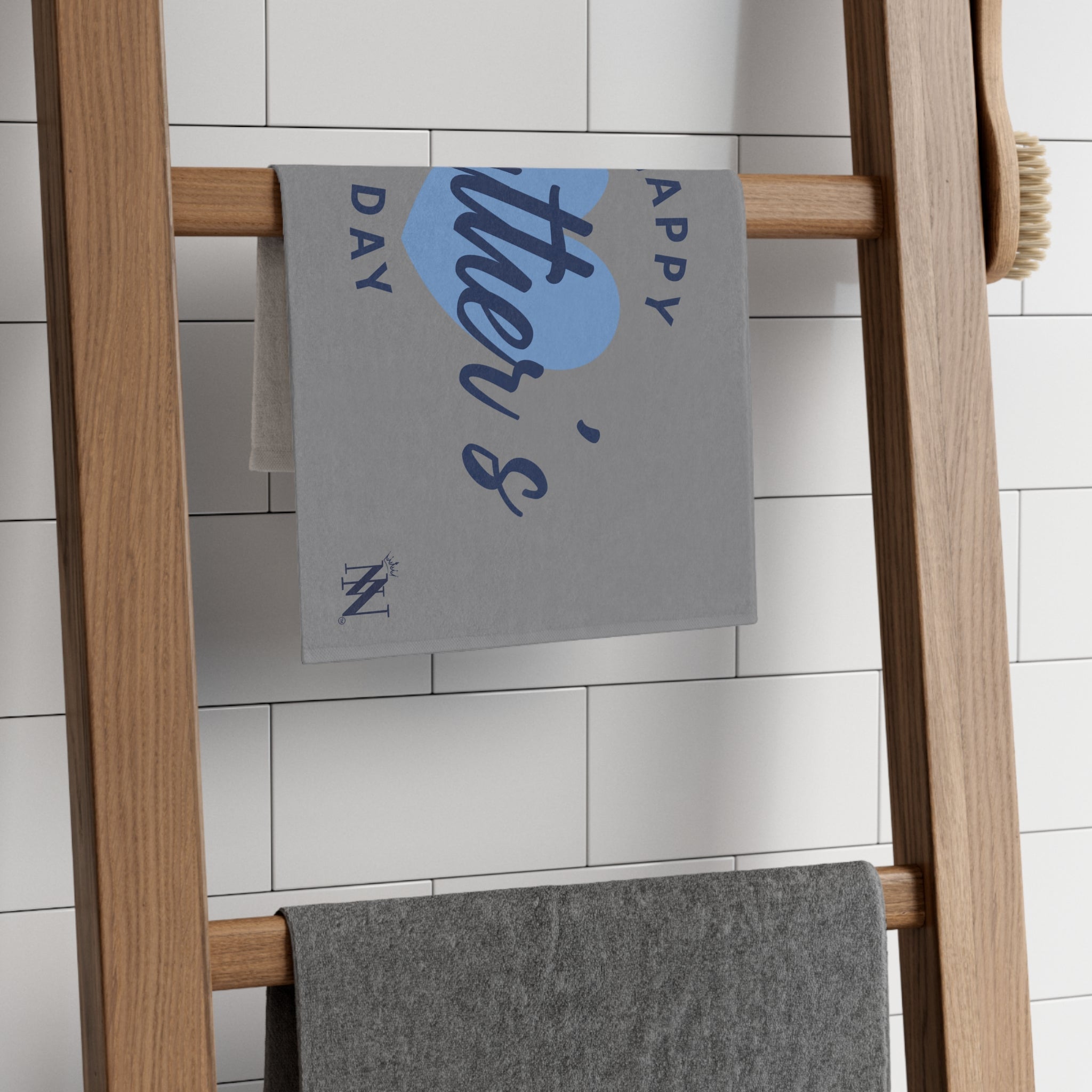 Happy Father’s Day Grey | Mix & Match Soft Fun-Flirty Lovers’ Towels