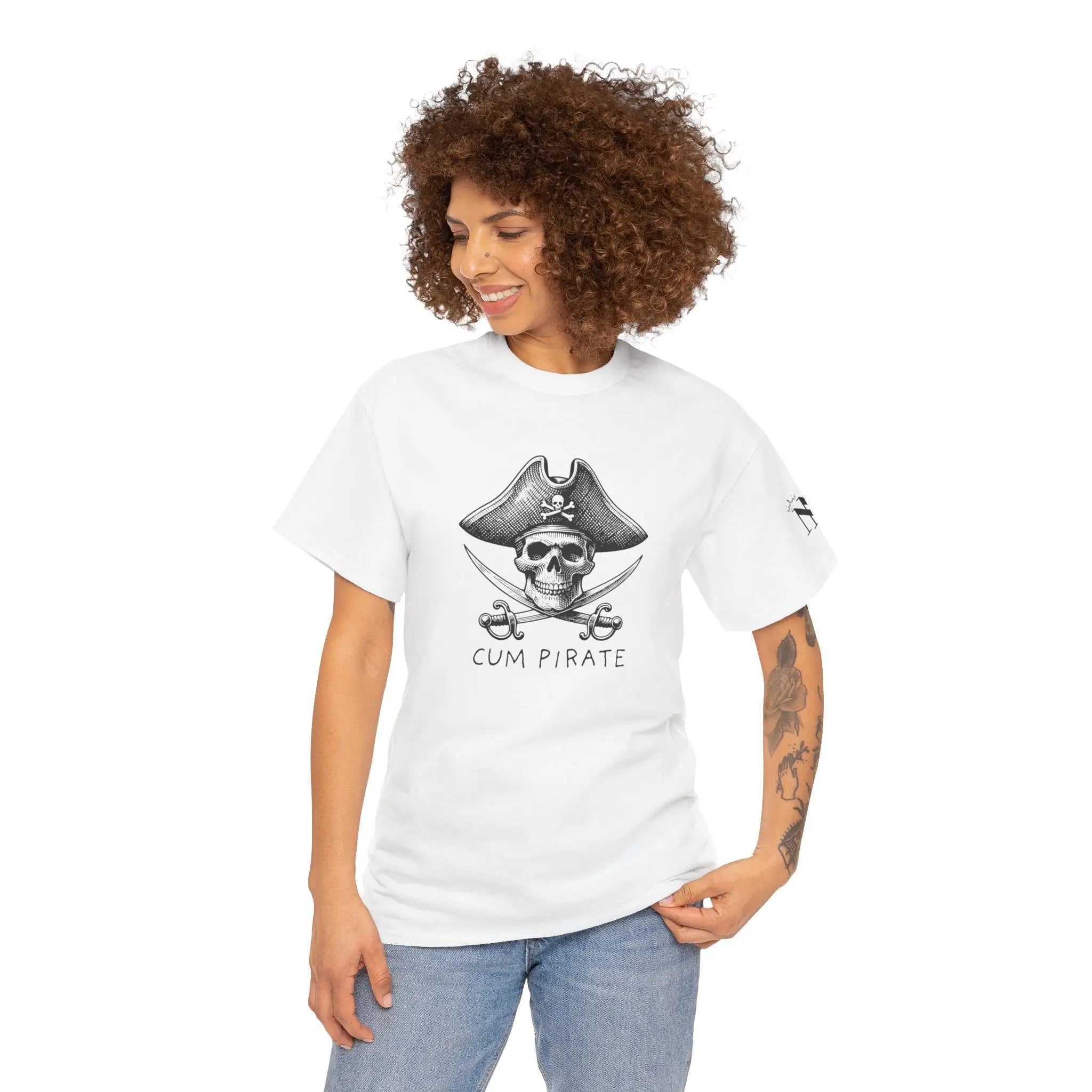 Cum Pirate | Mix & Match 100% Cotton Unisex Fun-Flirty Lovers’ Tees