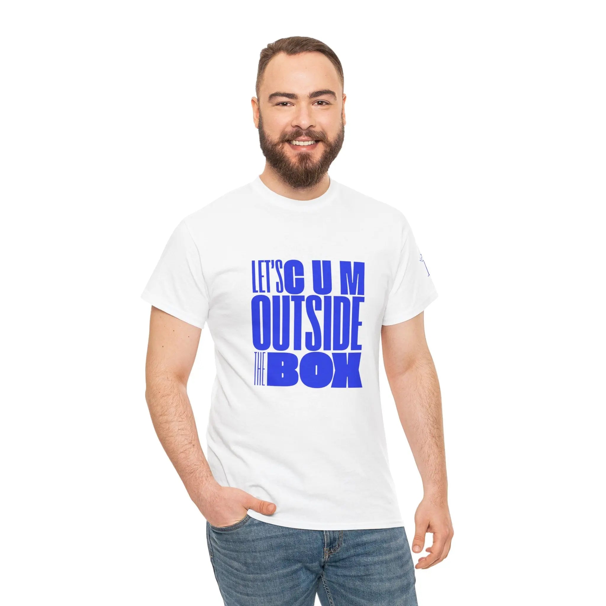 Cum Outside the Box | Mix & Match 100% Cotton Unisex Fun-Flirty Lovers’ Tees