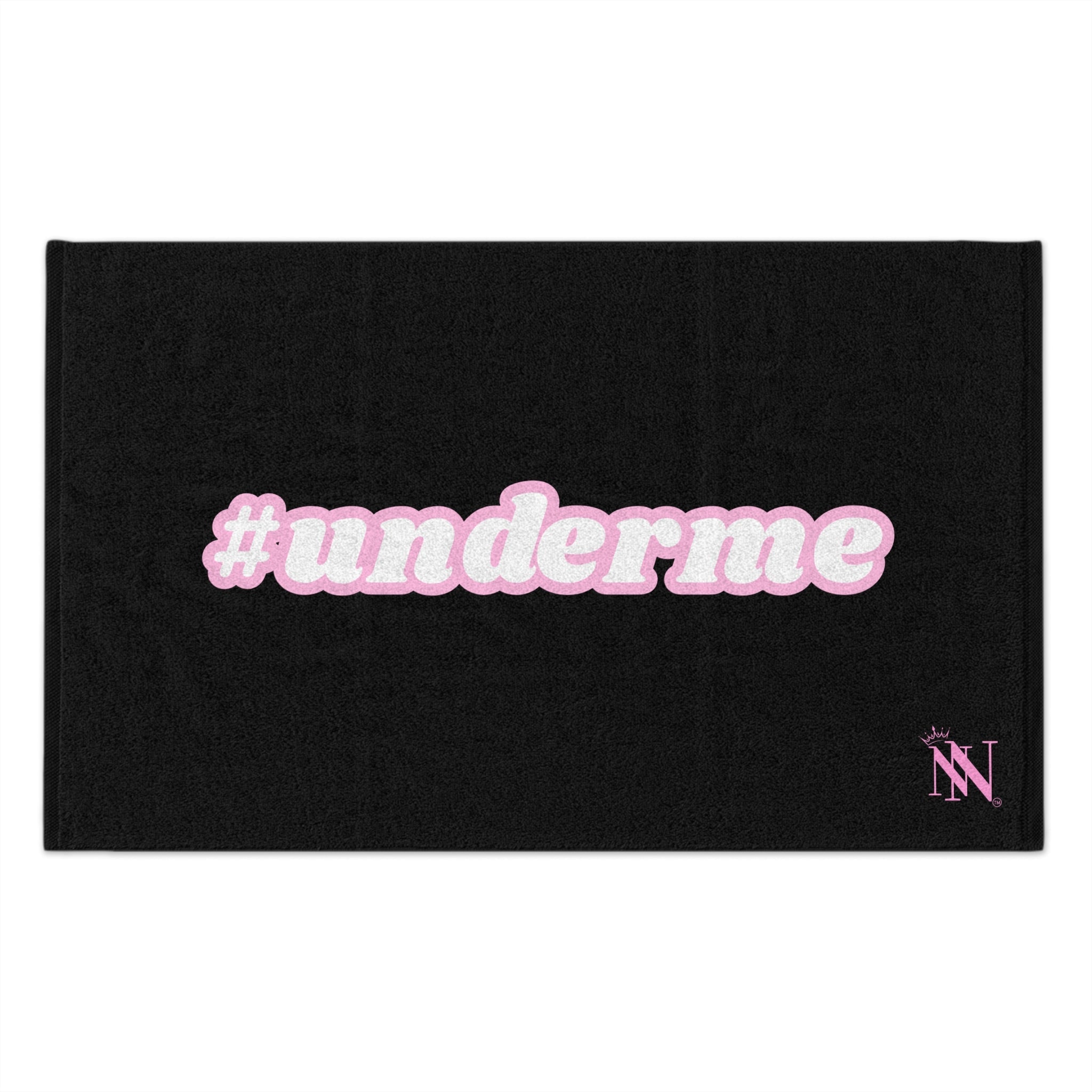 #underme Pink Black | Mix & Match Soft Fun-Flirty Loversâ Towels