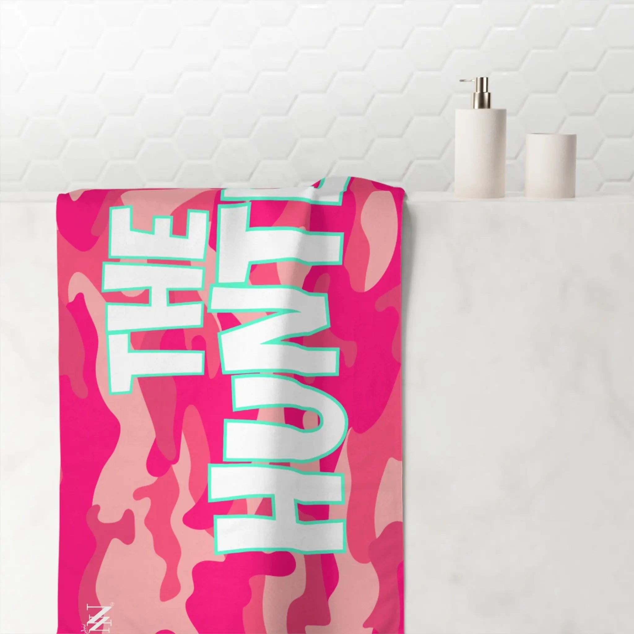 The Hunter Pink Camo Anal Towel