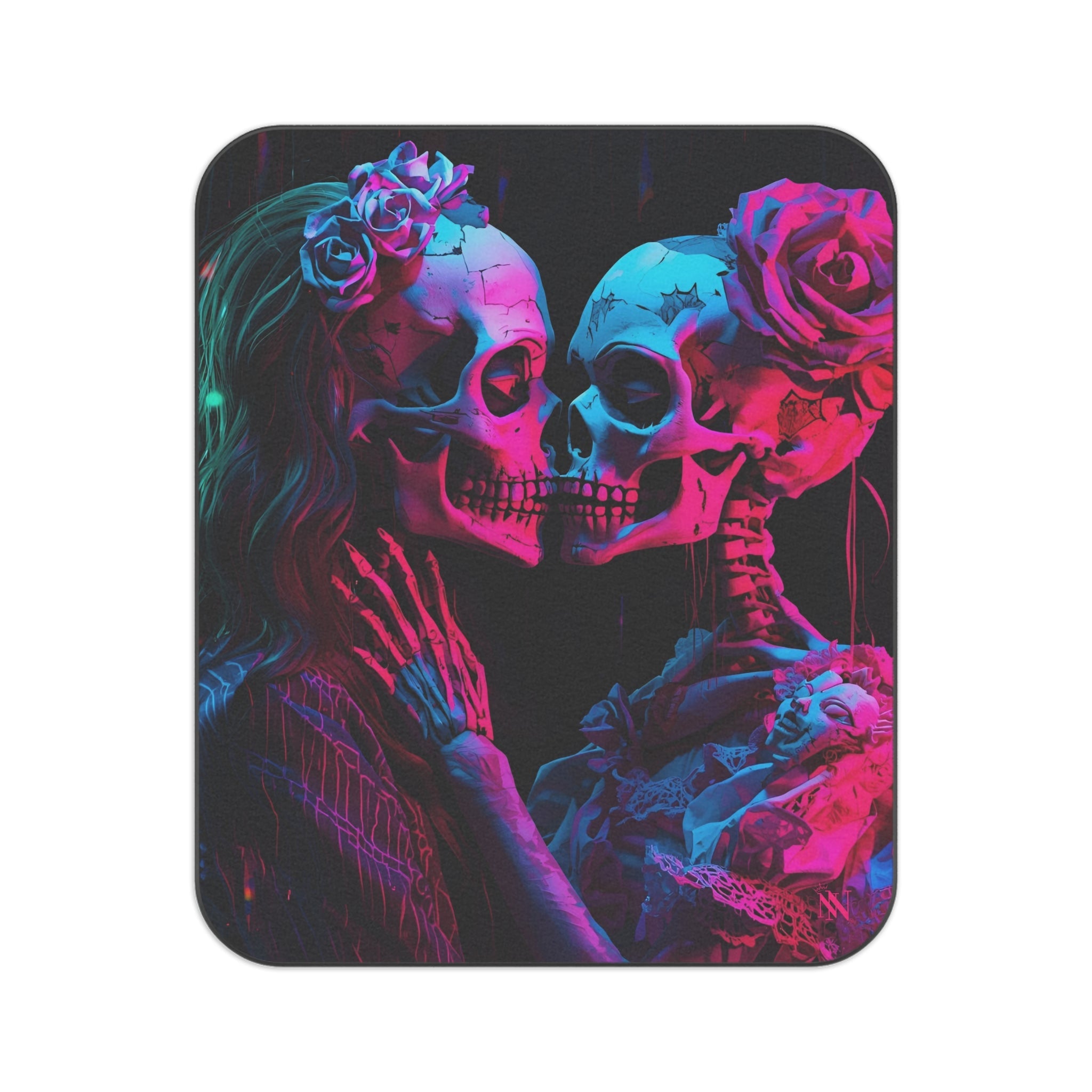 El Día de los Muertos Skeletons | Mix Match Fun-Flirty Lovers’ Water-Resistant Blankets