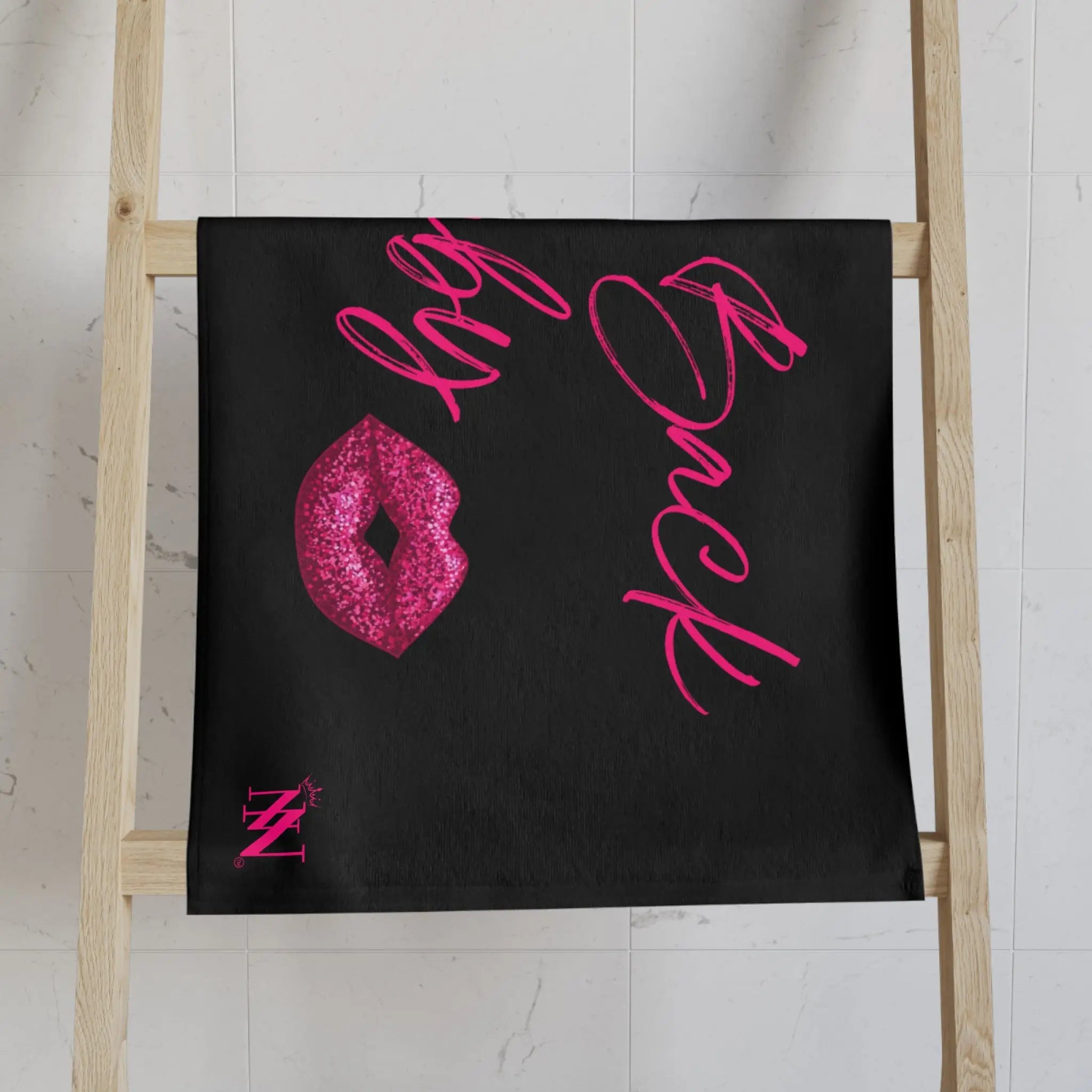 Cum Back Baby Kiss Mark Cum Towel