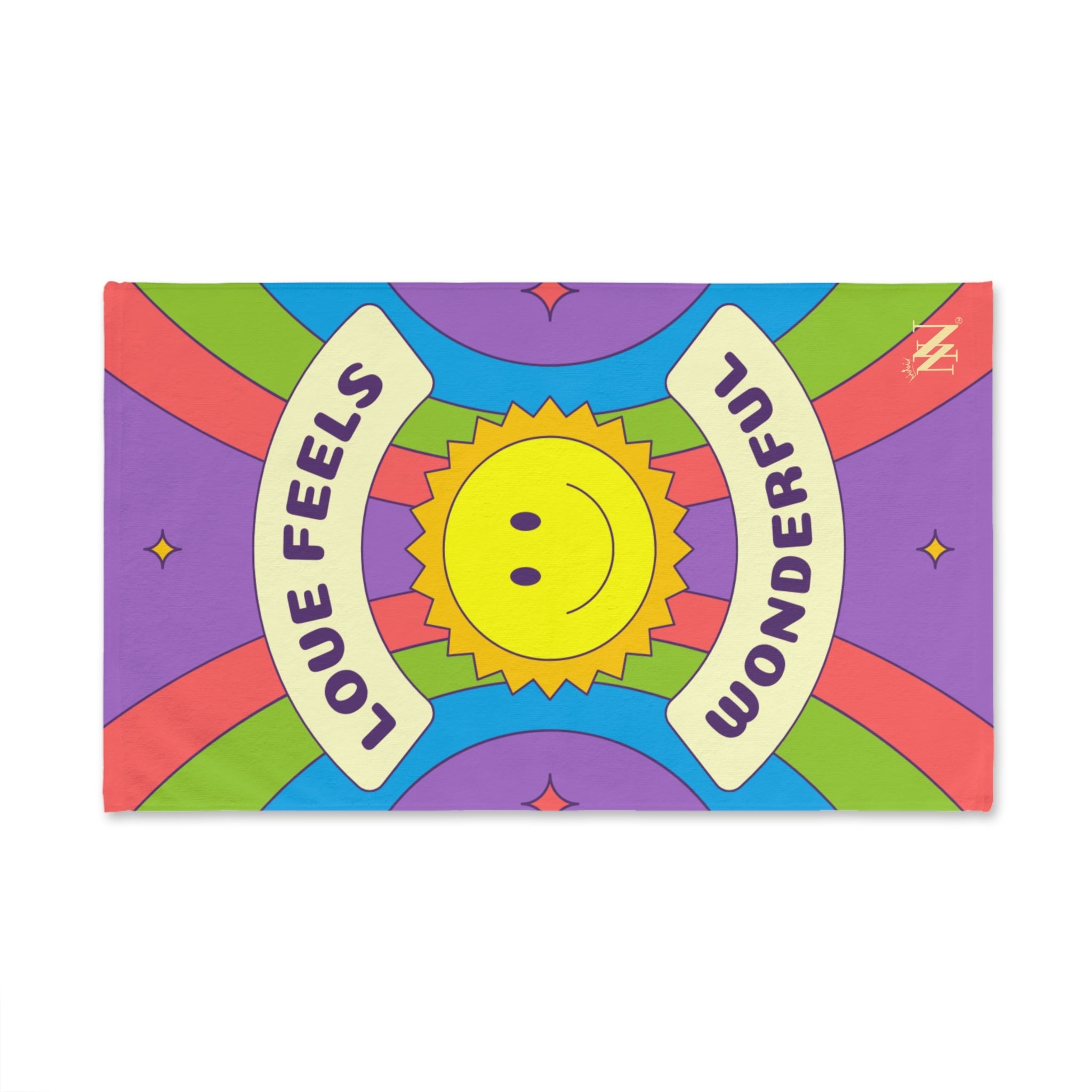 Love Feels Wonderful Retro Cum Towel