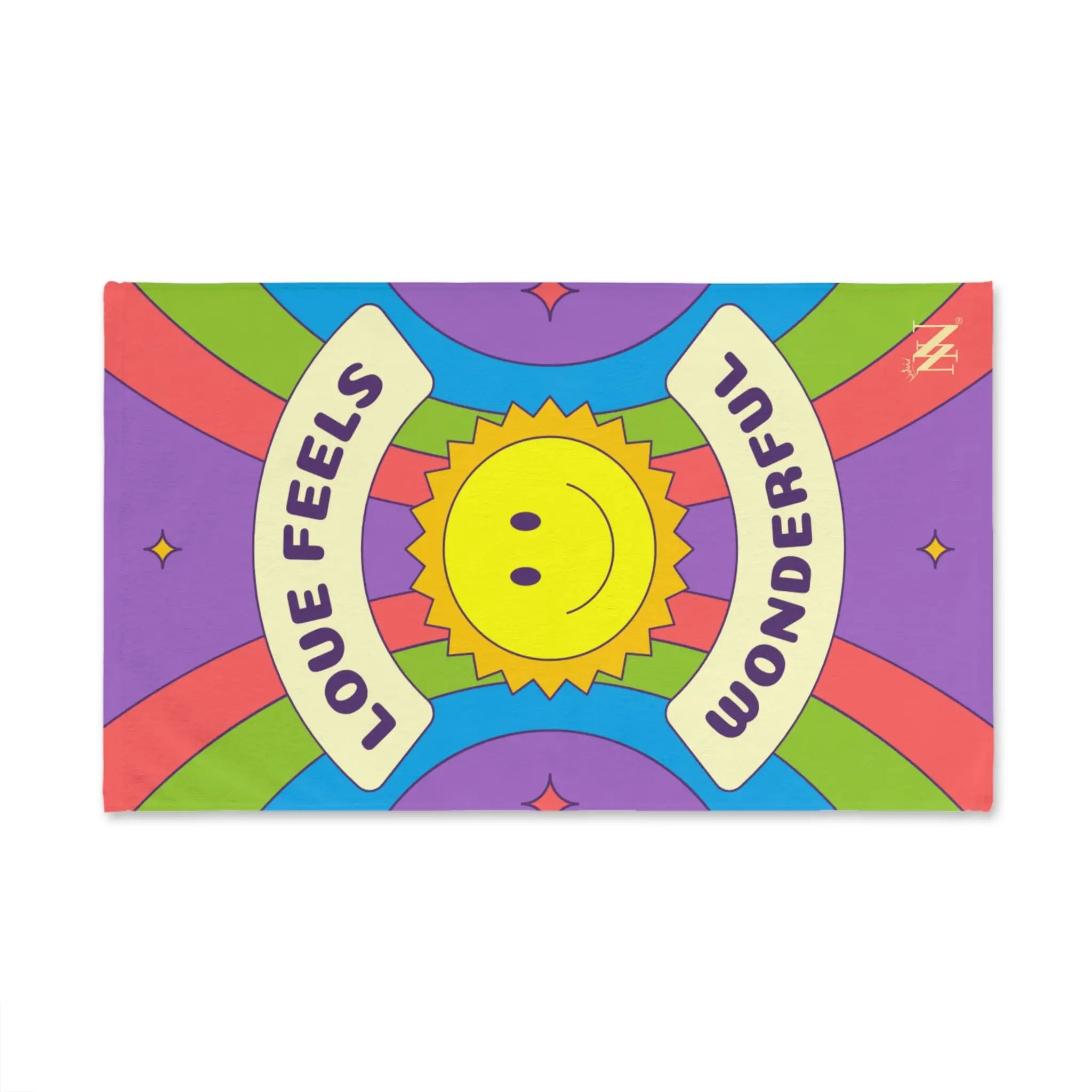 Love Feels Wonderful Retro Cum Towel