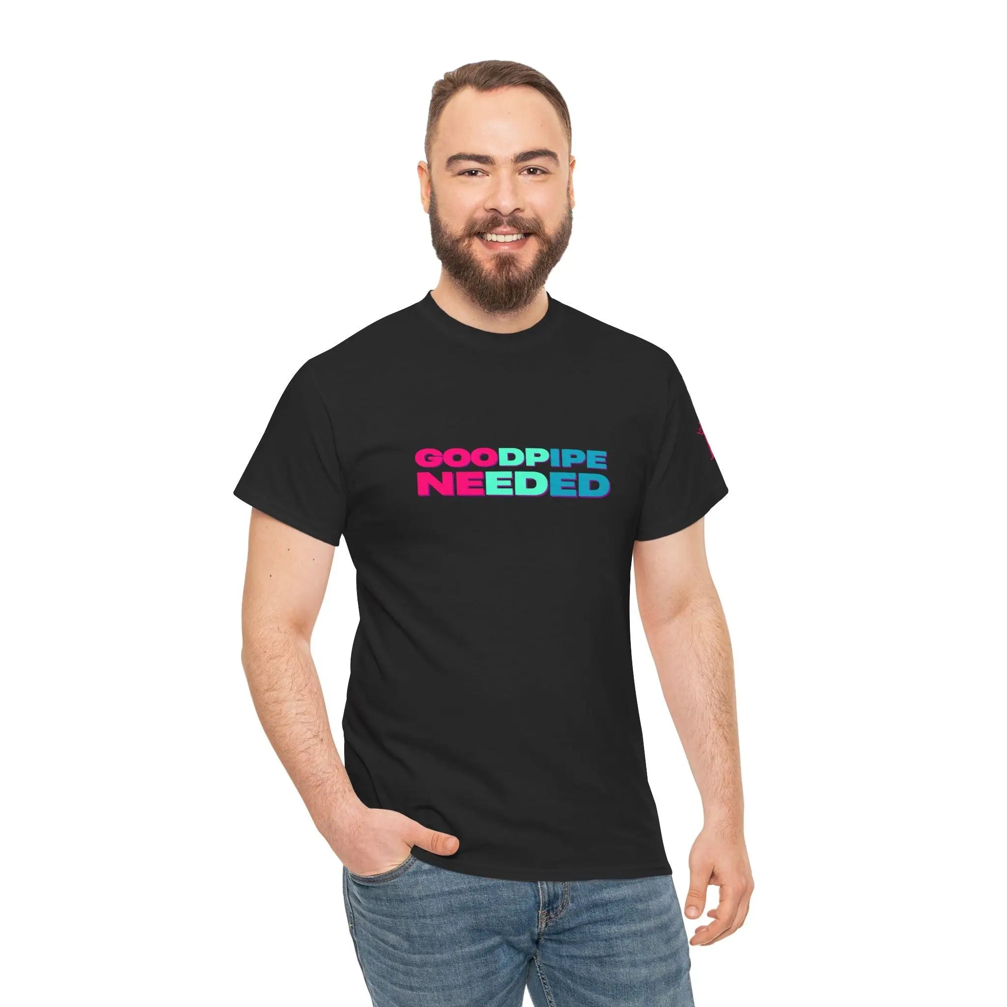Good Pipe Needed | Mix & Match 100% Cotton Fun-Flirty Lovers’ Tees