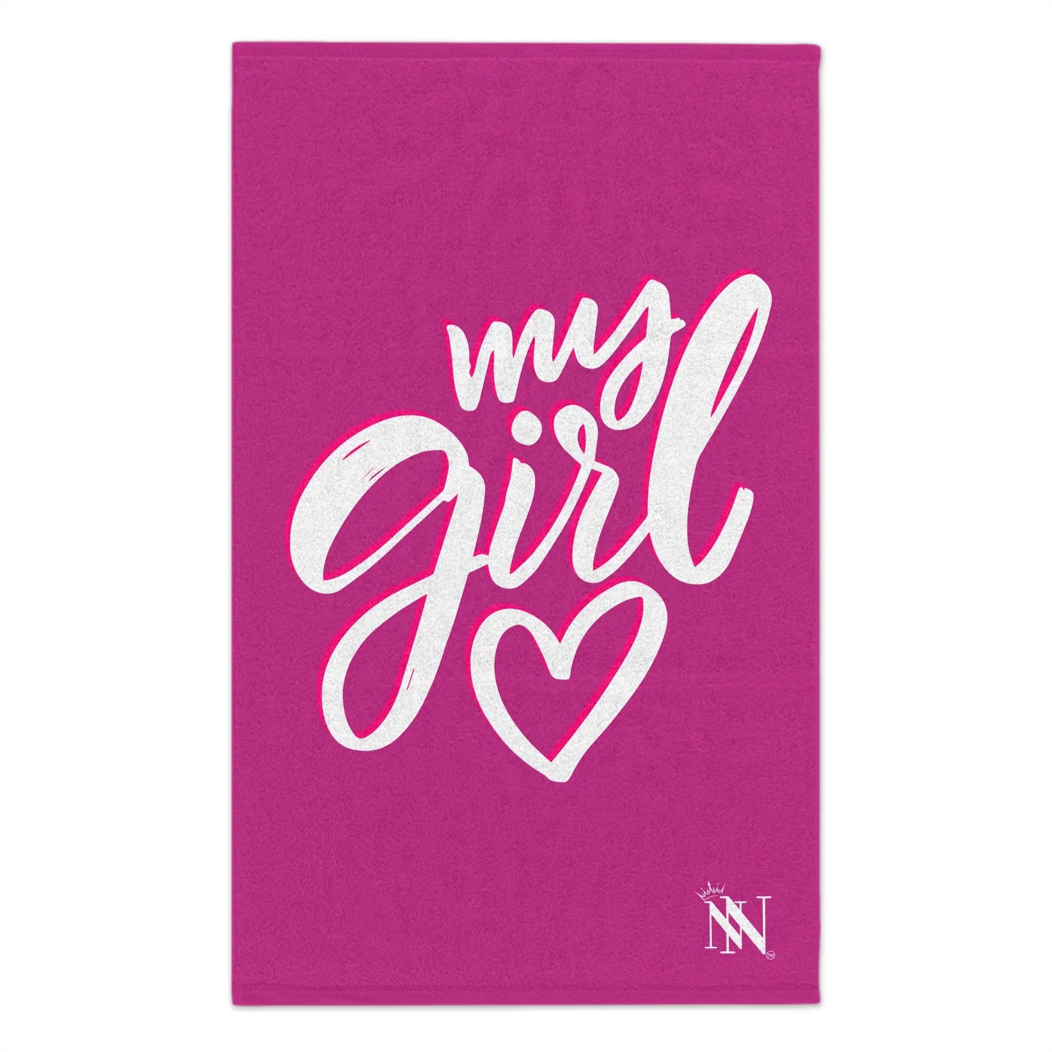My Girl Dark Pink | Mix & Match Soft Fun-Flirty Lovers’ Towels