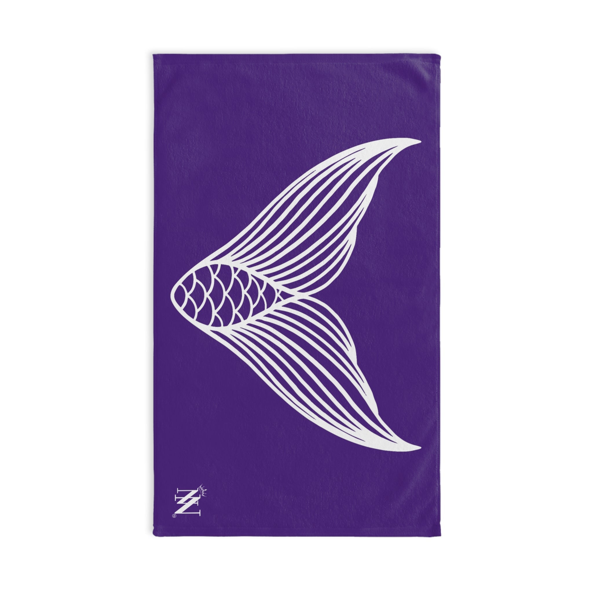 Mermaid Tail Purple Cum Towel