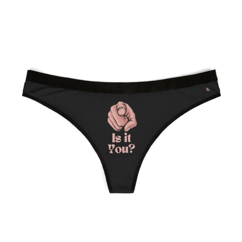 Is It You? Pointing | Mix & Match Women’s Fun-Flirty Lovers’ Thongs