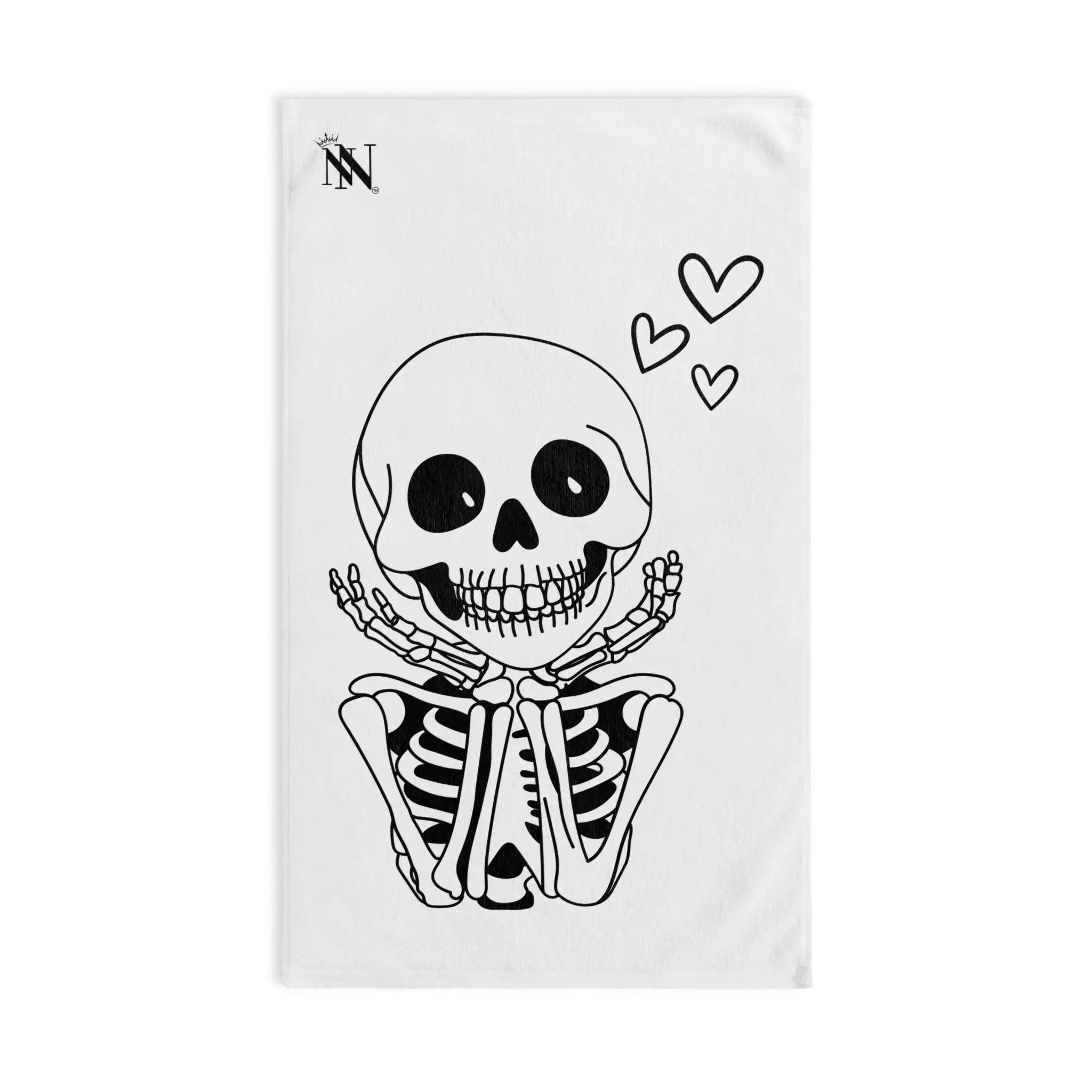 So In Love Skeleton | Mix & Match Original Fun-Flirty Lovers’ Towels