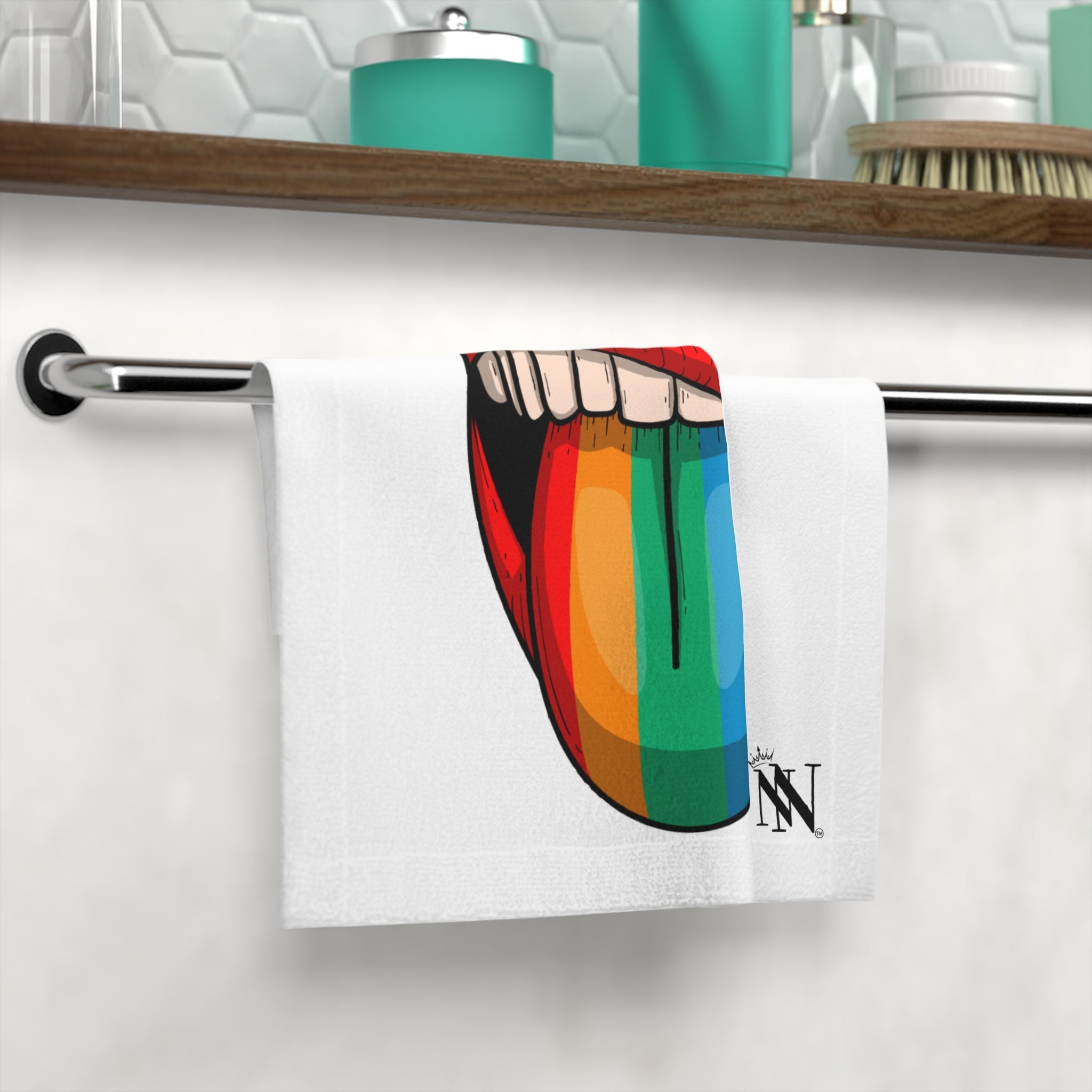 Just Love Rainbow Pride Cum Rag