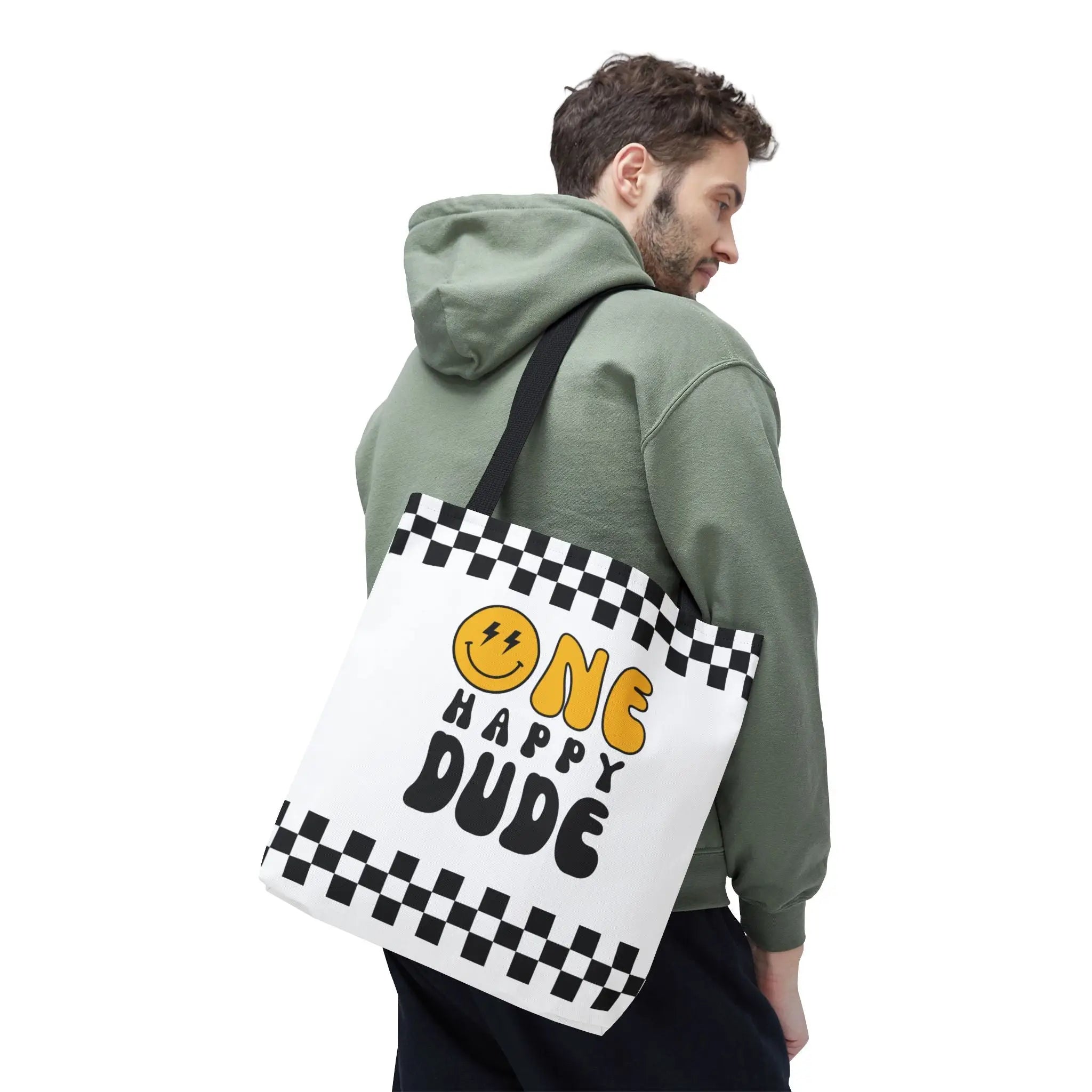 One Happy Dude Emoji Tote Bag