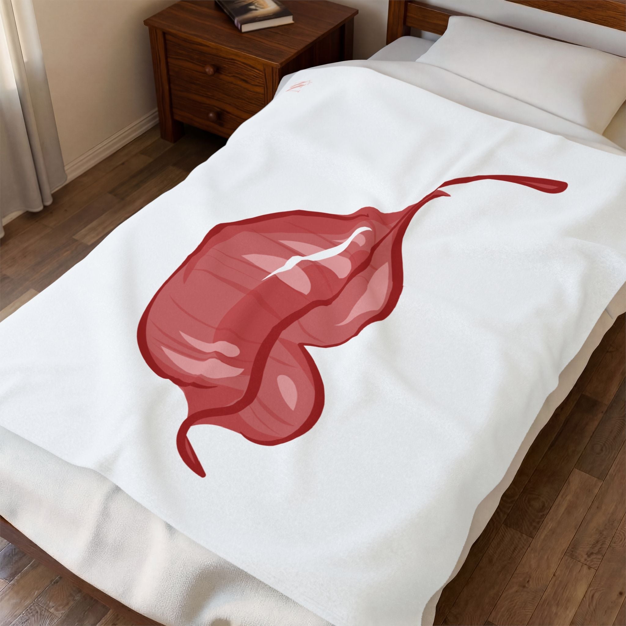 With A Smile Couple Romantic Gifts Silky Soft Love Blanket