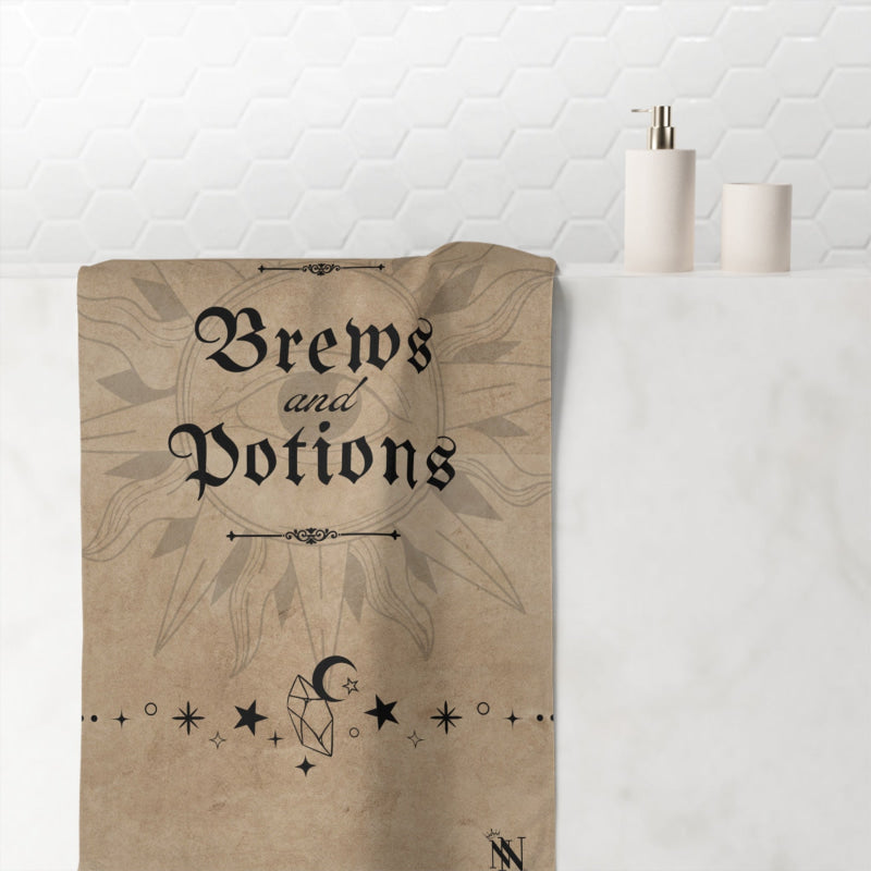 Brews and Potions | Mix & Match XL Fun-Flirty Lovers’ Towels