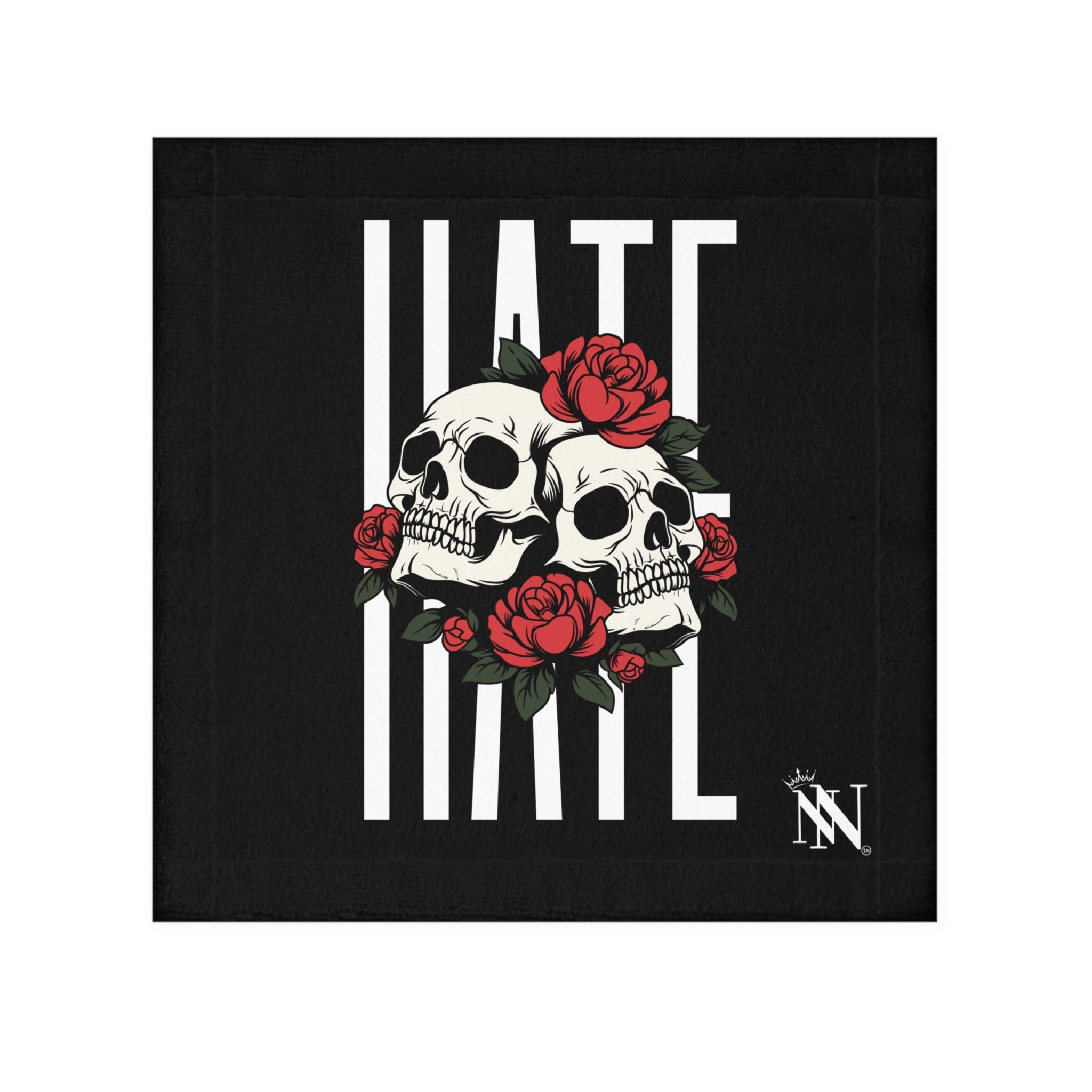 Roses Skulls & Hate | Mix & Match Lils’ Fun-Flirty Lovers’ Towels