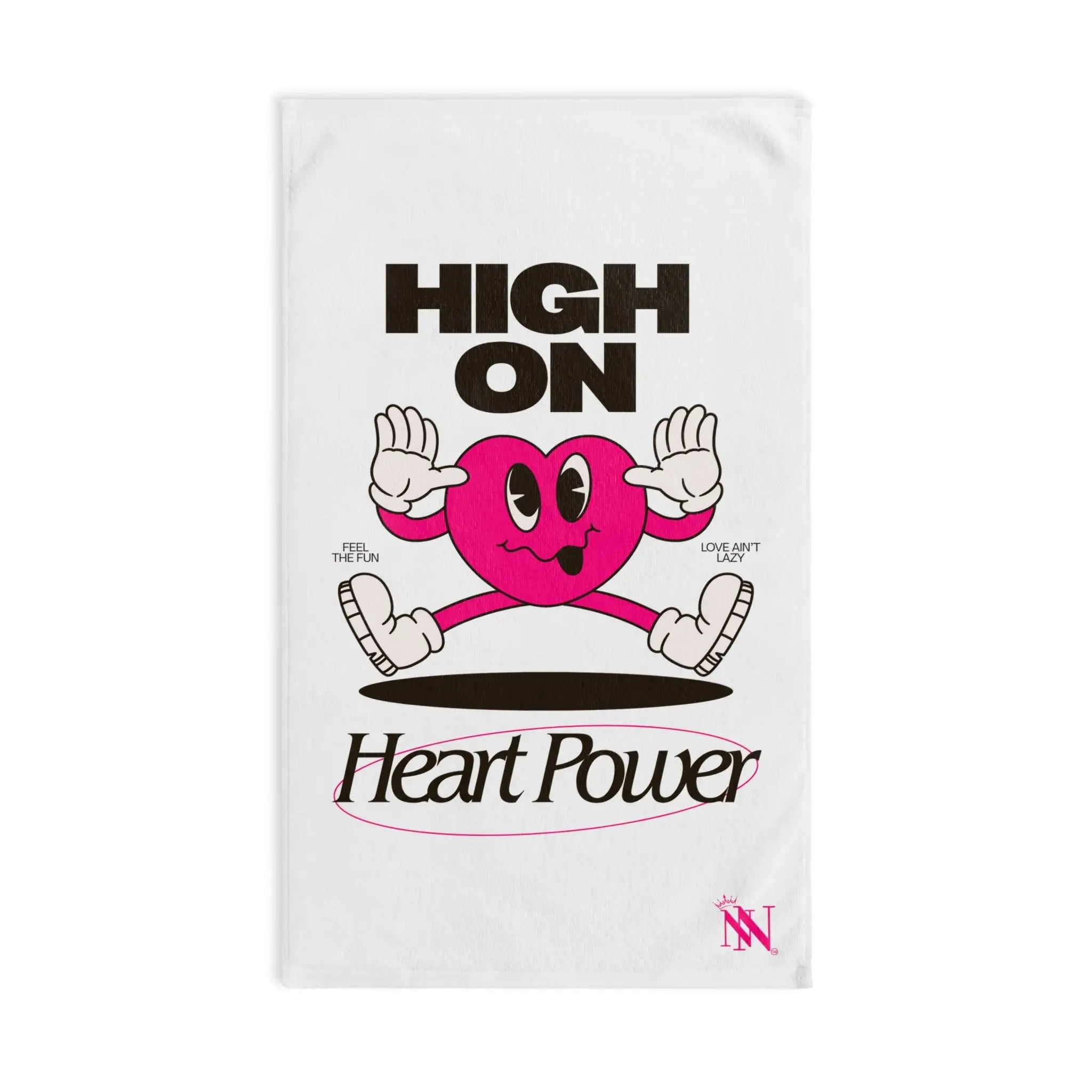 High on Heart Power | Mix & Match Original Fun-Flirty Lovers’ Towels