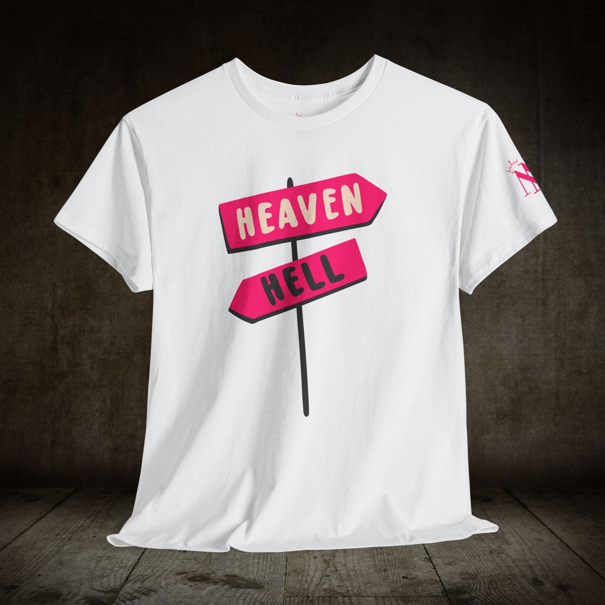 Heaven or Hell | Mix & Match 100% Cotton Unisex Fun-Flirty Lovers’ Tees