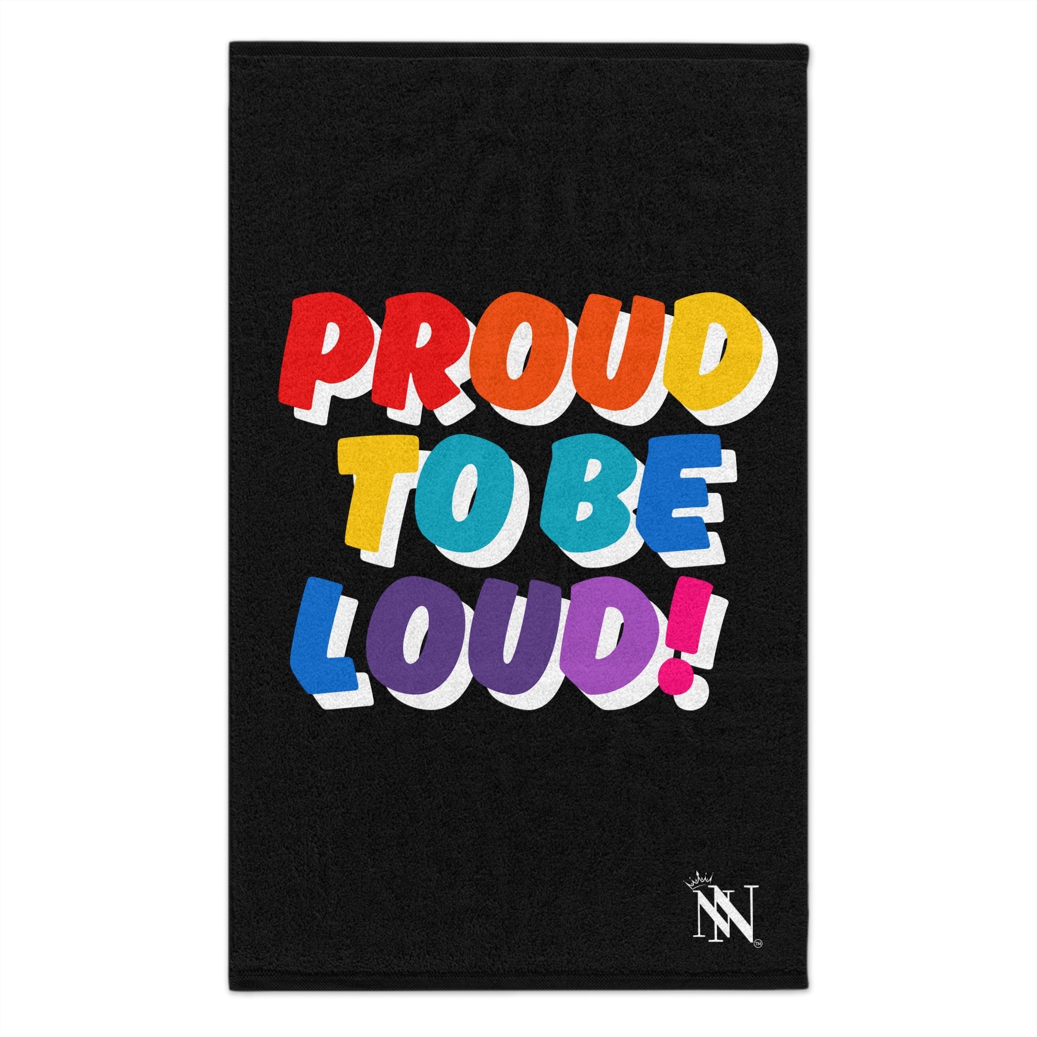 Proud to be Loud! Rainbow Sex Towel