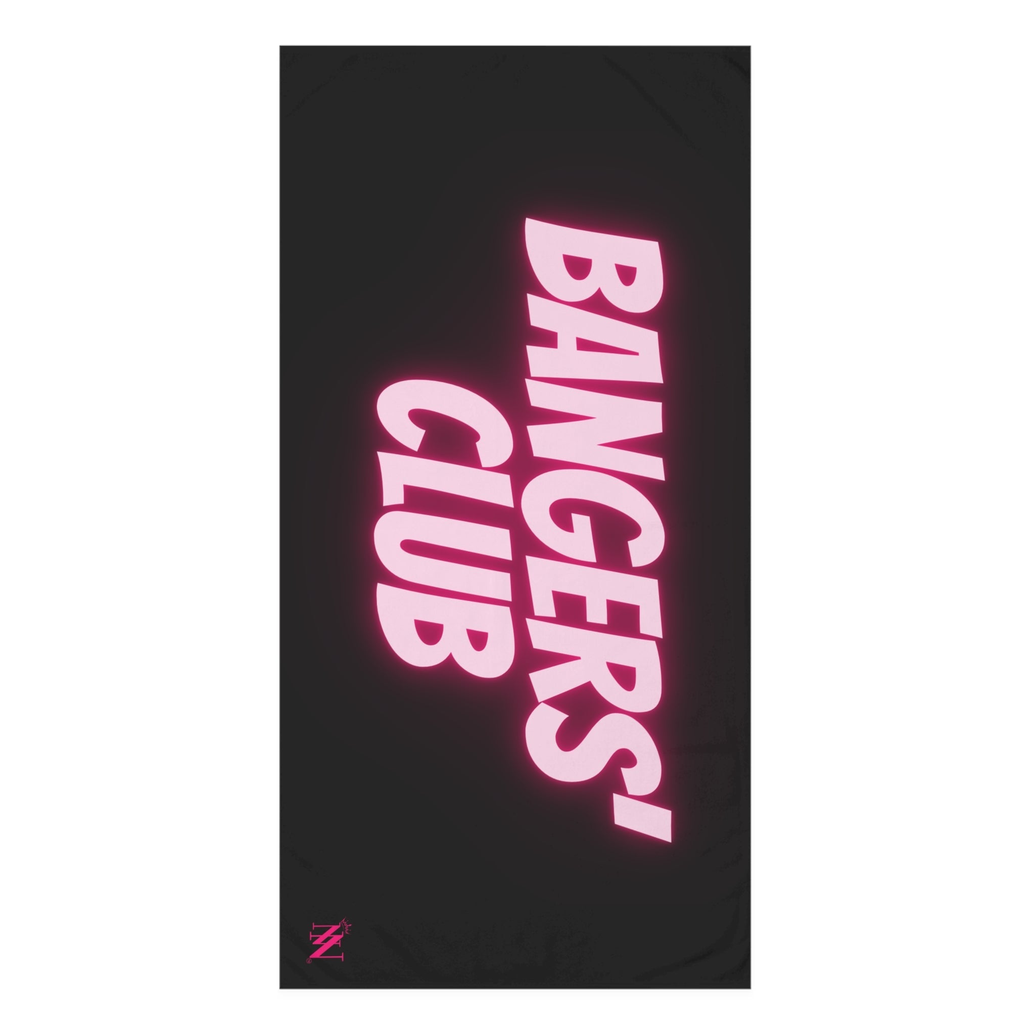 Pink Bangers’ Club Fun XL Cum Towel | Big Bold & Sexy Stylish