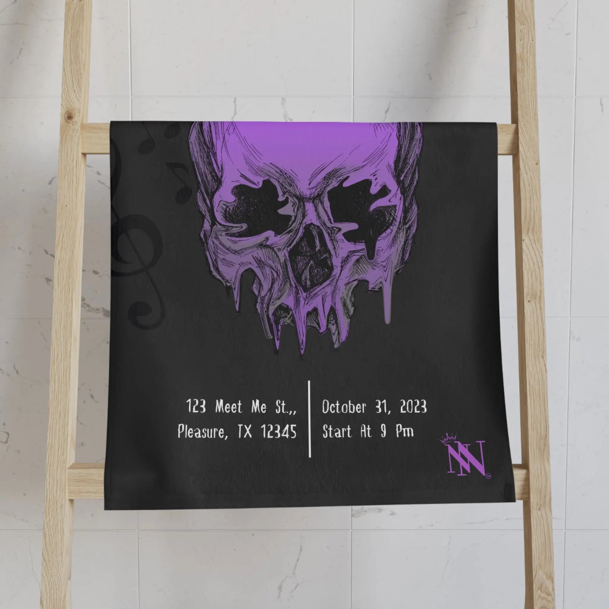 Meet My Monster Halloween | Mix & Match Original Fun-Flirty Lovers’ Towels