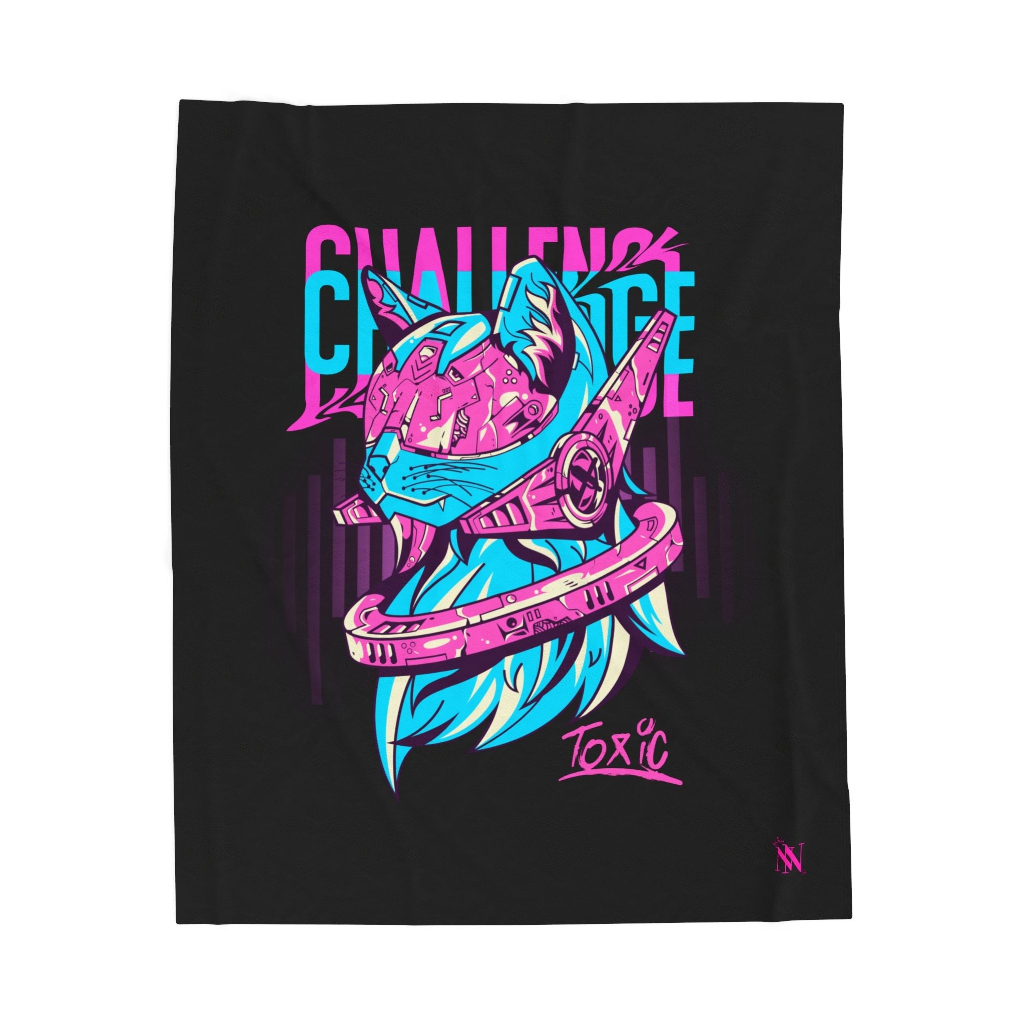 Challenge Toxic Kitty | Mix & Match Soft Fun-Flirty Lovers’ Blankets