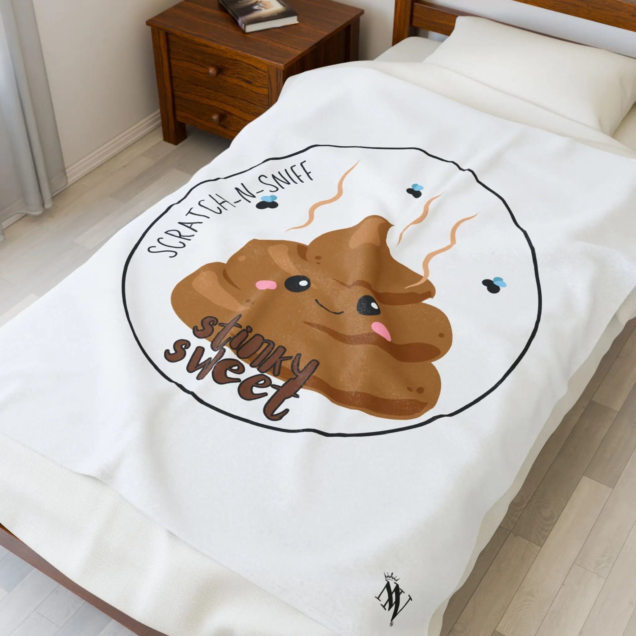 Stinky Sweet Scratch N Sniff | Mix & Match Fun-Flirty Lovers’ Blankets