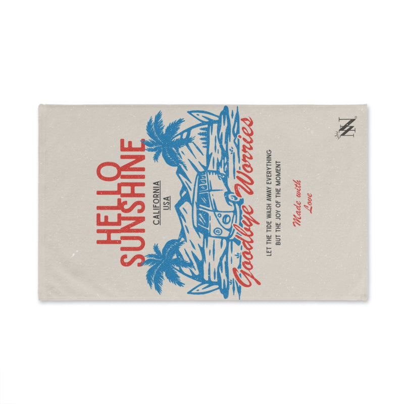 Hello Sunshine Bye Worries | Mix & Match Classic Fun-Flirty Lovers’ Towels