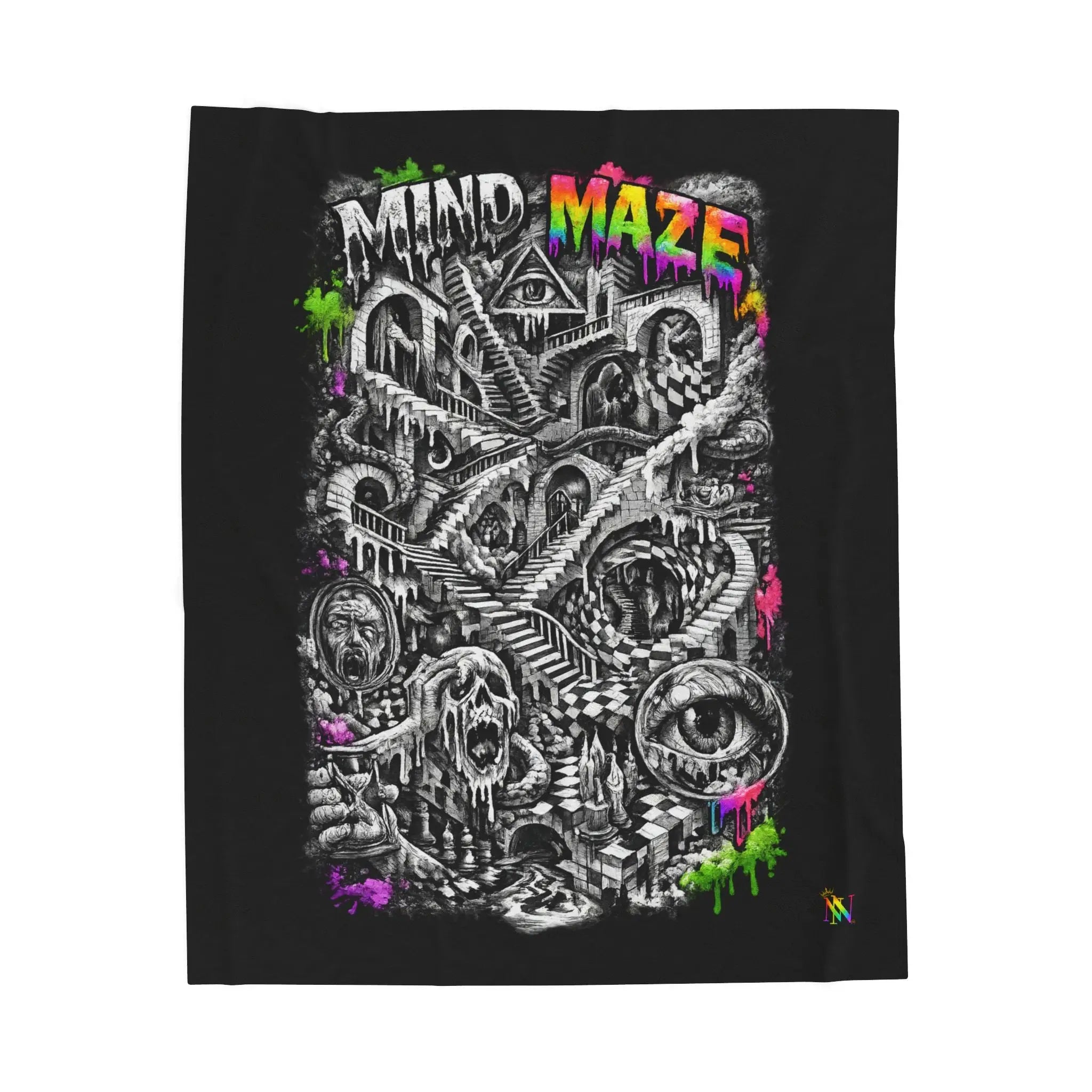 Mind Maze Romantic Gifts Love Blanket