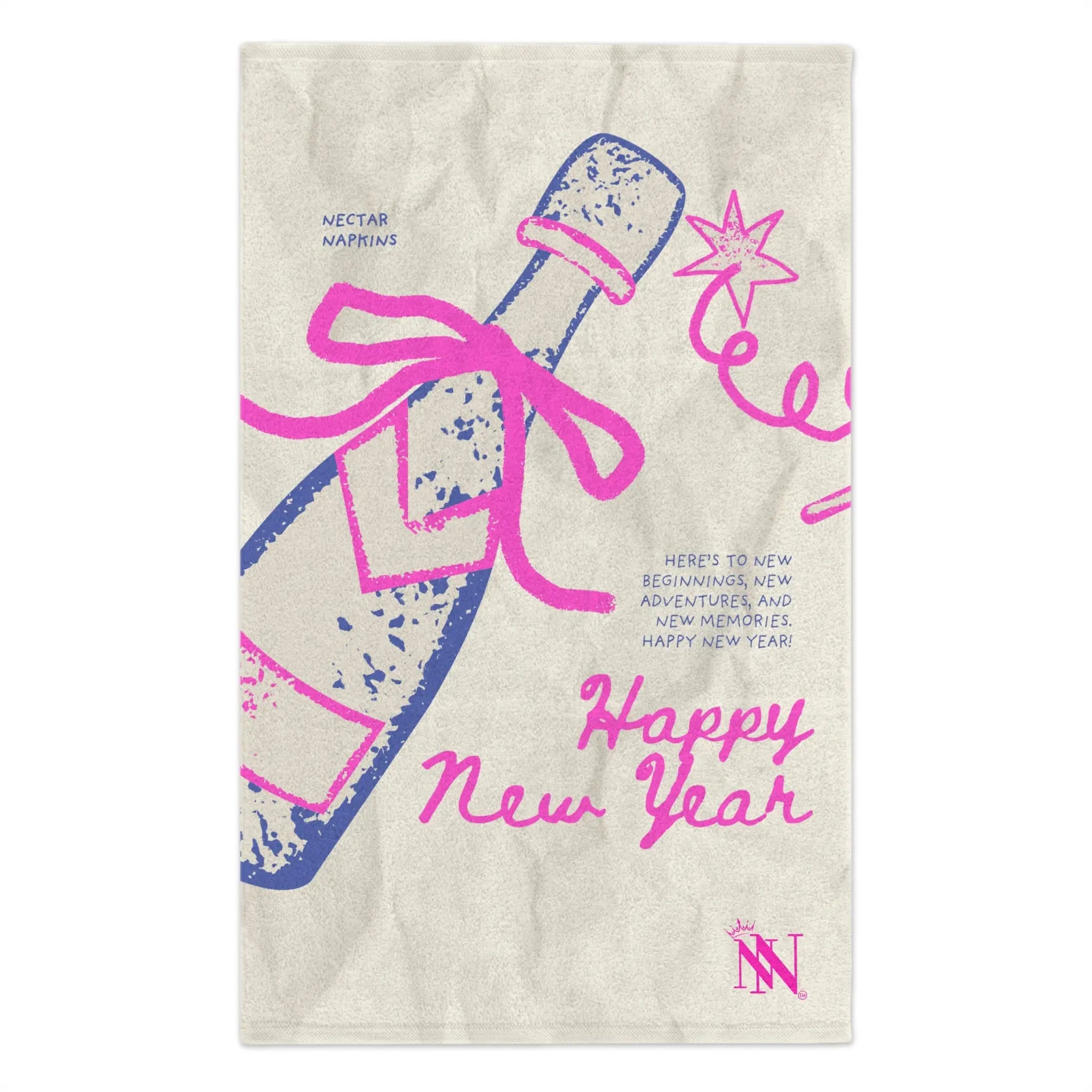 Happy New Year Beginnings | Mix & Match Soft Fun-Flirty Lovers’ Towels