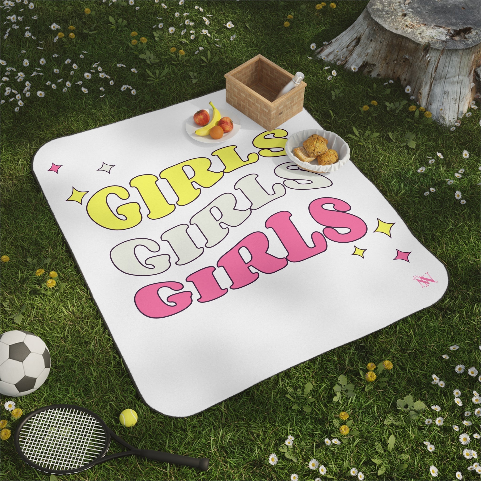 Girls Girls Girls | Mix Match Fun-Flirty Lovers’ Water-Resistant Blankets