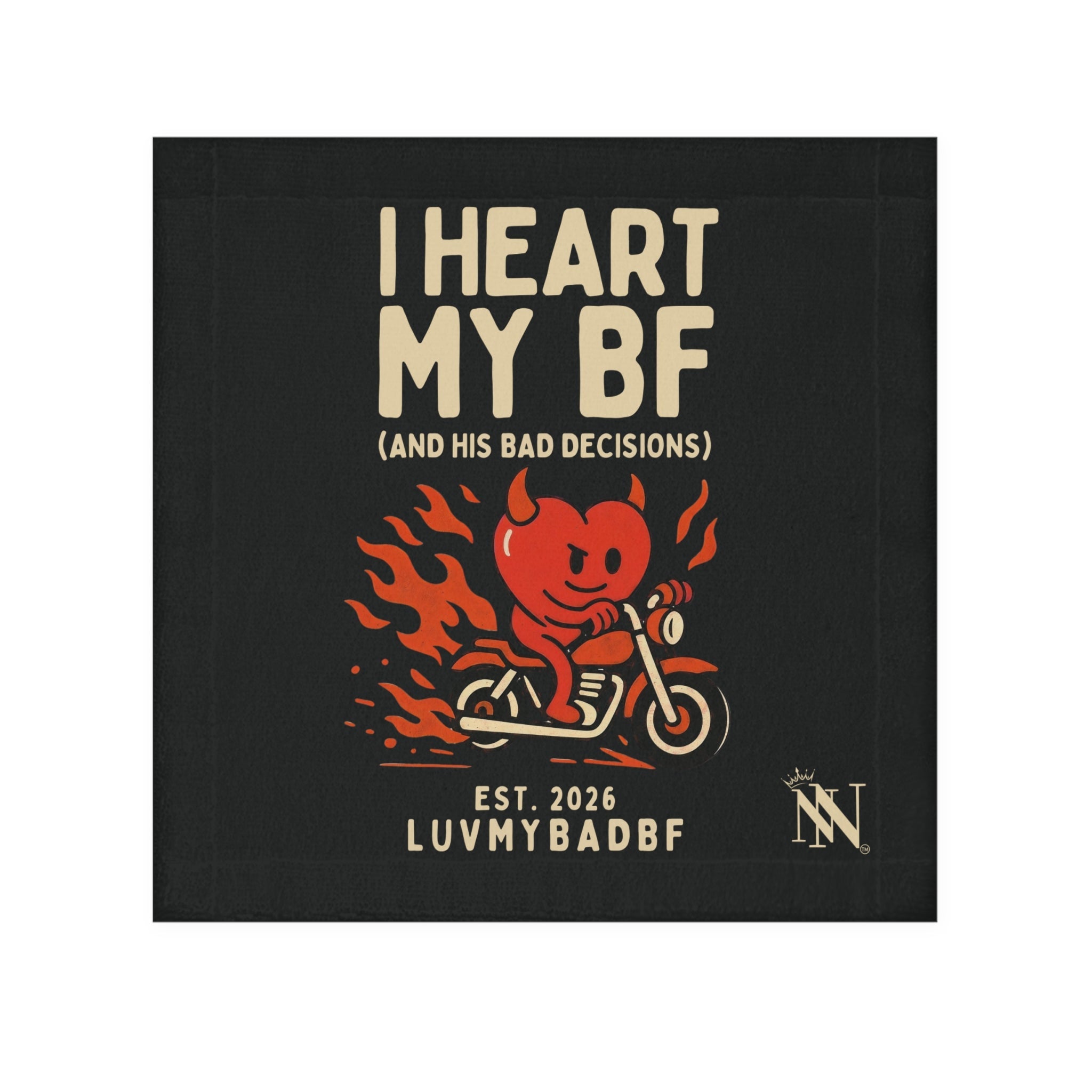 I Heart My BF | Mix & Match Lils’ Fun-Flirty Lovers’ Towels