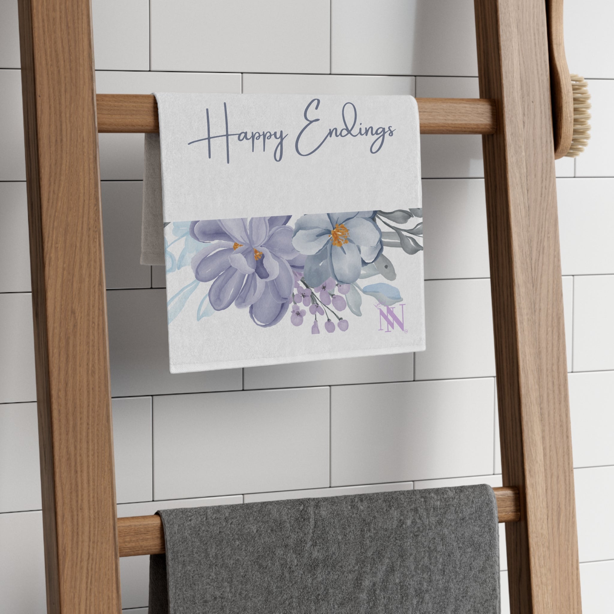 Happy Endings Floral | Mix & Match Soft Fun-Flirty Lovers’ Towels