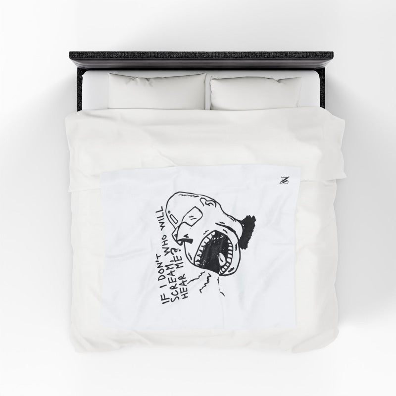 If I Don’t Scream | Mix & Match Soft Fun-Flirty Lovers’ Blankets