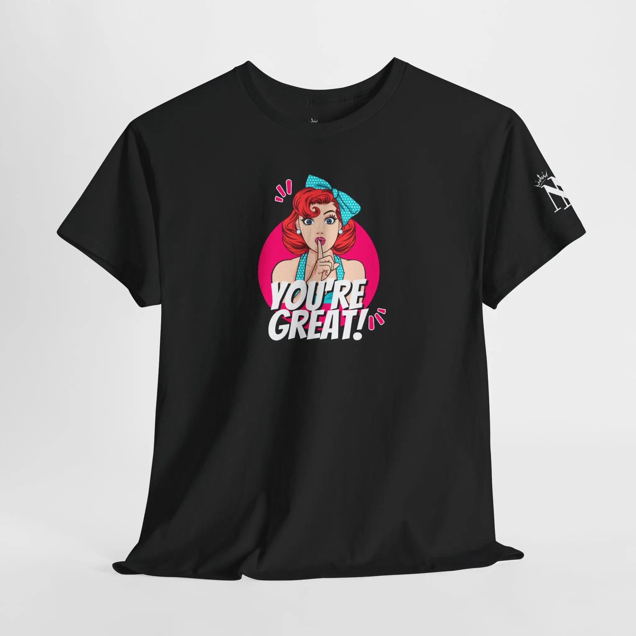 Shh! You’re Great! Anime | Nectar Napkins Fun-Flirty Lovers’ T-Shirts