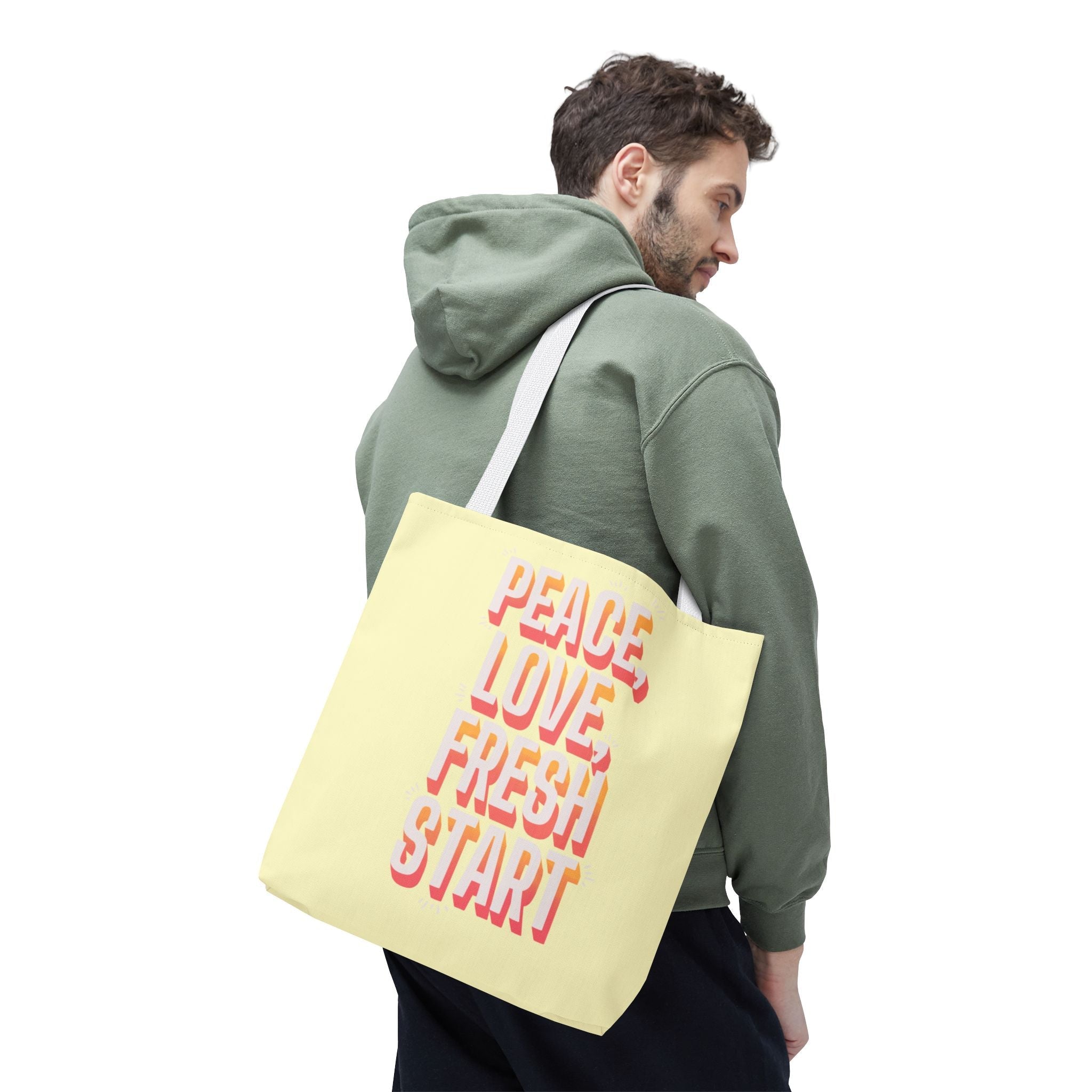 Peace Love Fresh Start | Mix & Match Fun-Flirty Lovers’ Totes