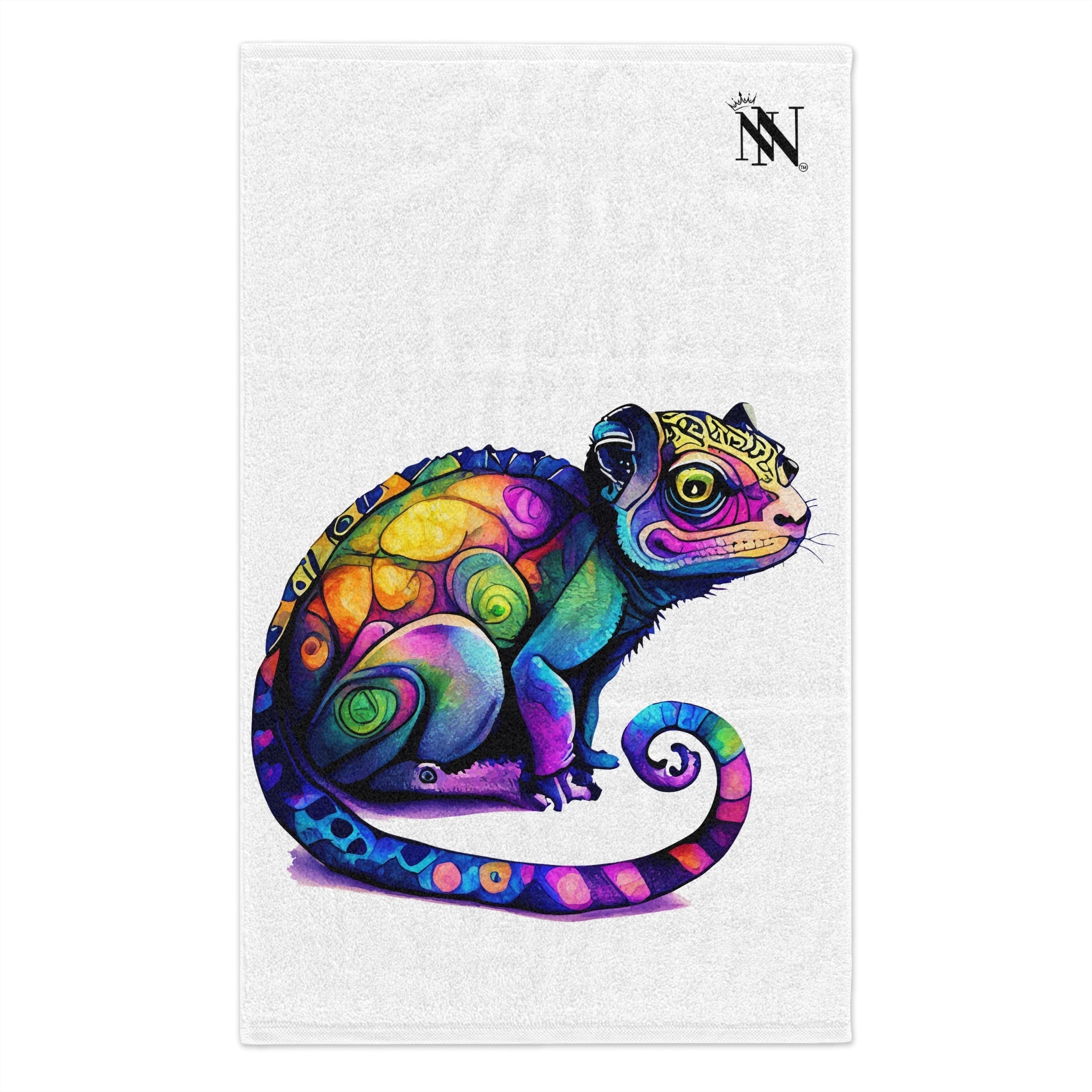 Colorful Love Chameleon | Mix & Match Soft Fun-Flirty Lovers’ Towels
