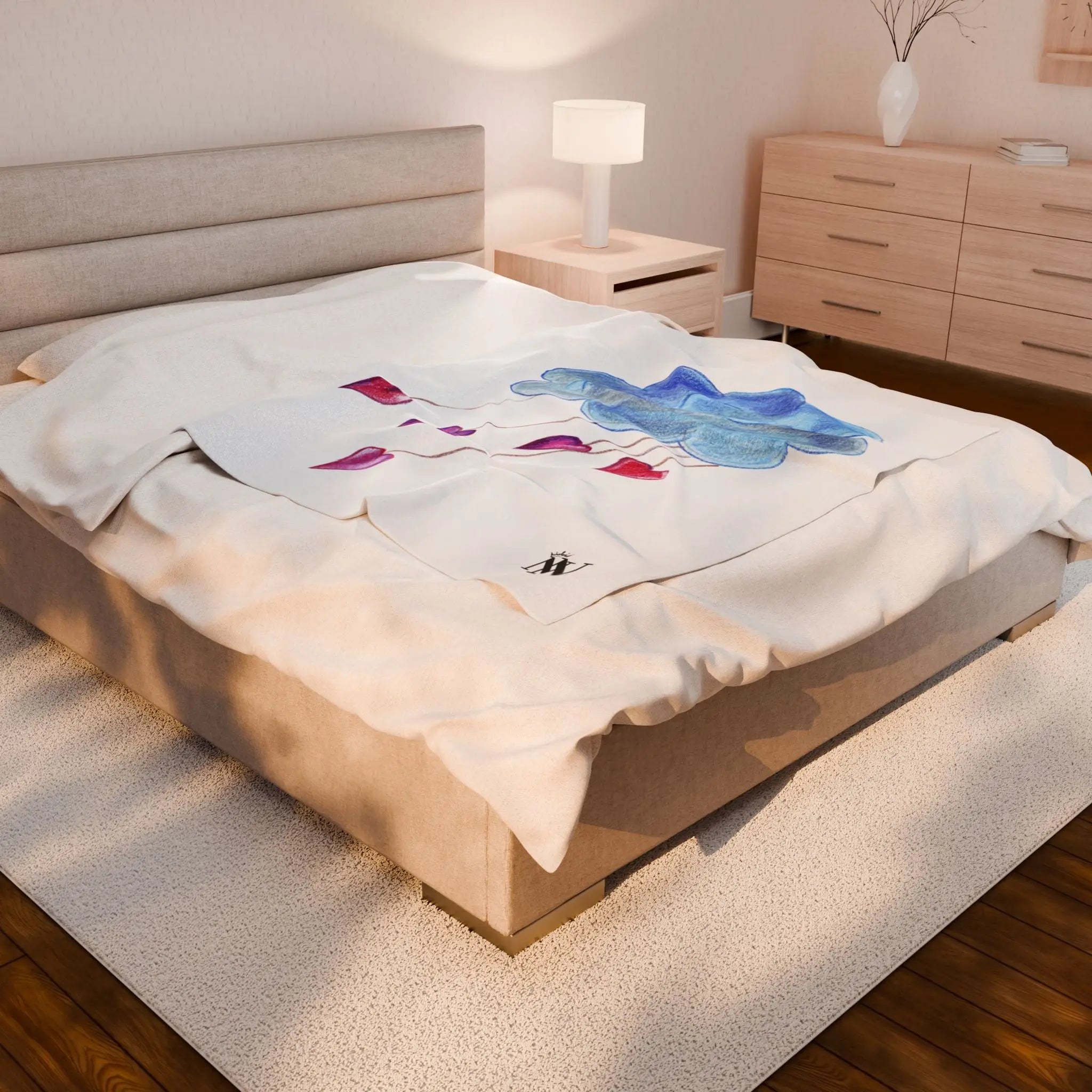 Make It Rain Love | Mix & Match Velveteen Fun-Flirty Lovers’ Blankets