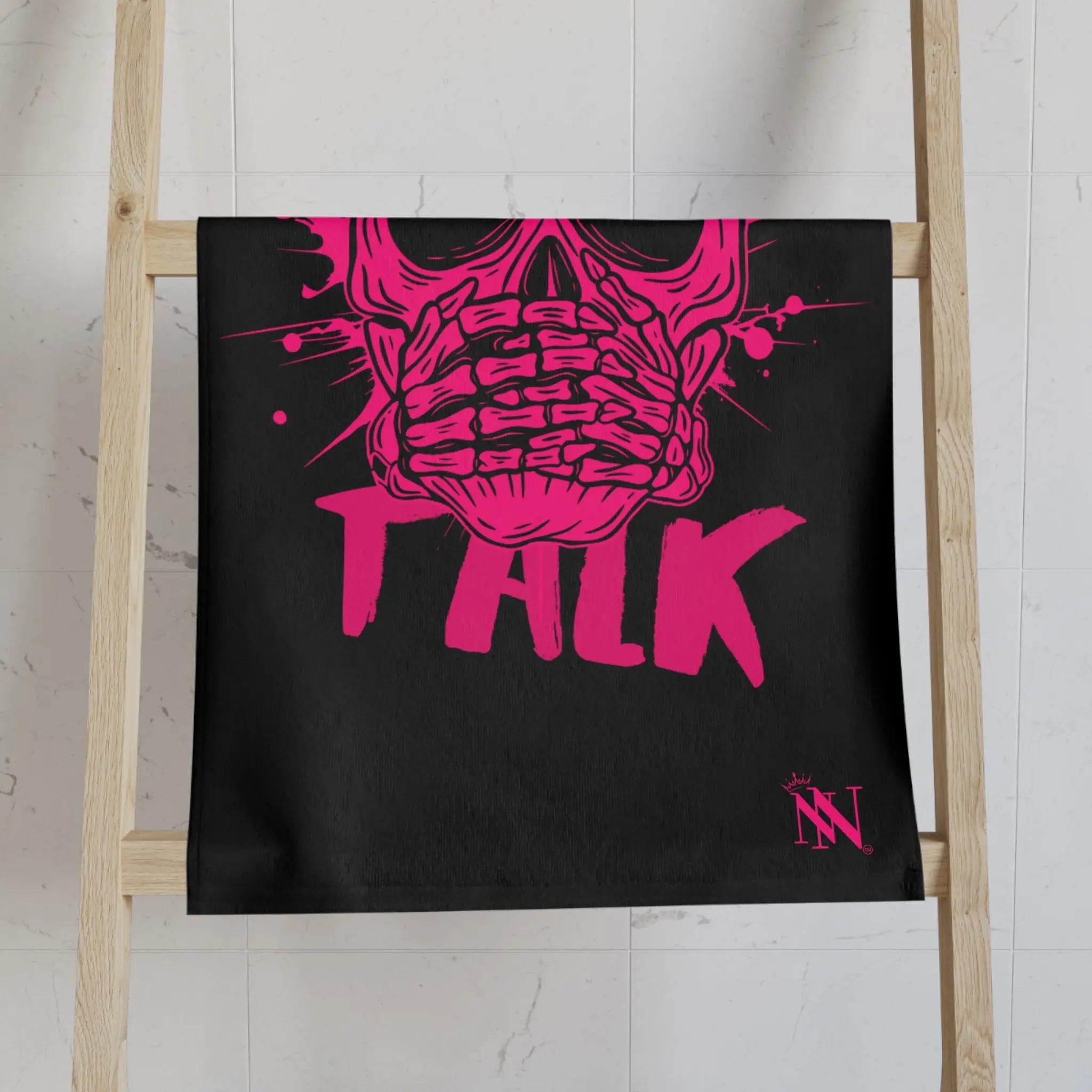 Don’t Talk | Nectar Napkins Classic Fun-Flirty Lovers’ Towels