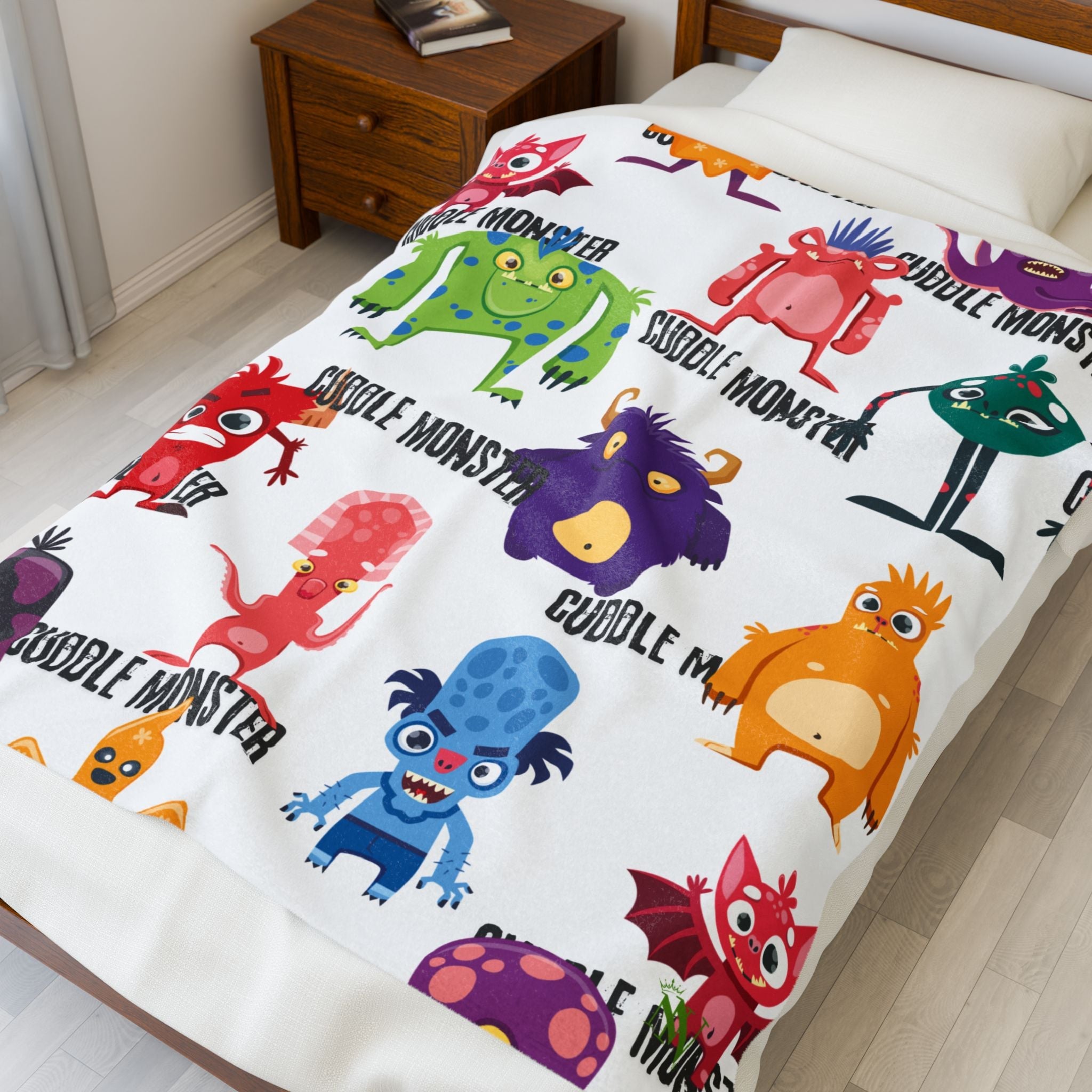 Cuddle Monster Pattern | Mix & Match Soft Fun-Flirty Lovers’ Blankets