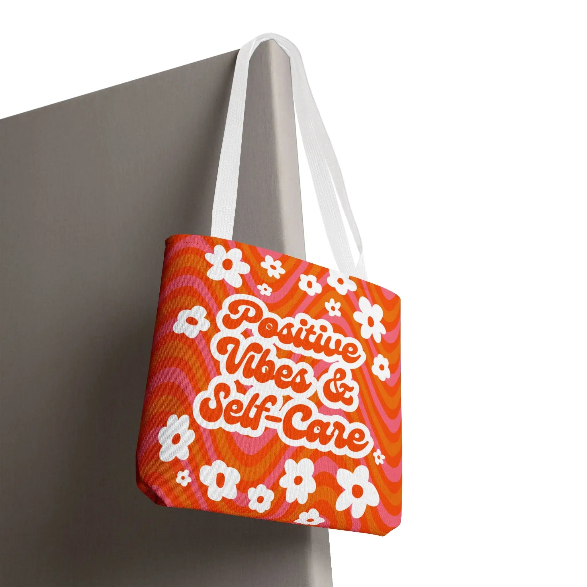 Positive Vibes & Self-Care Tote Bag