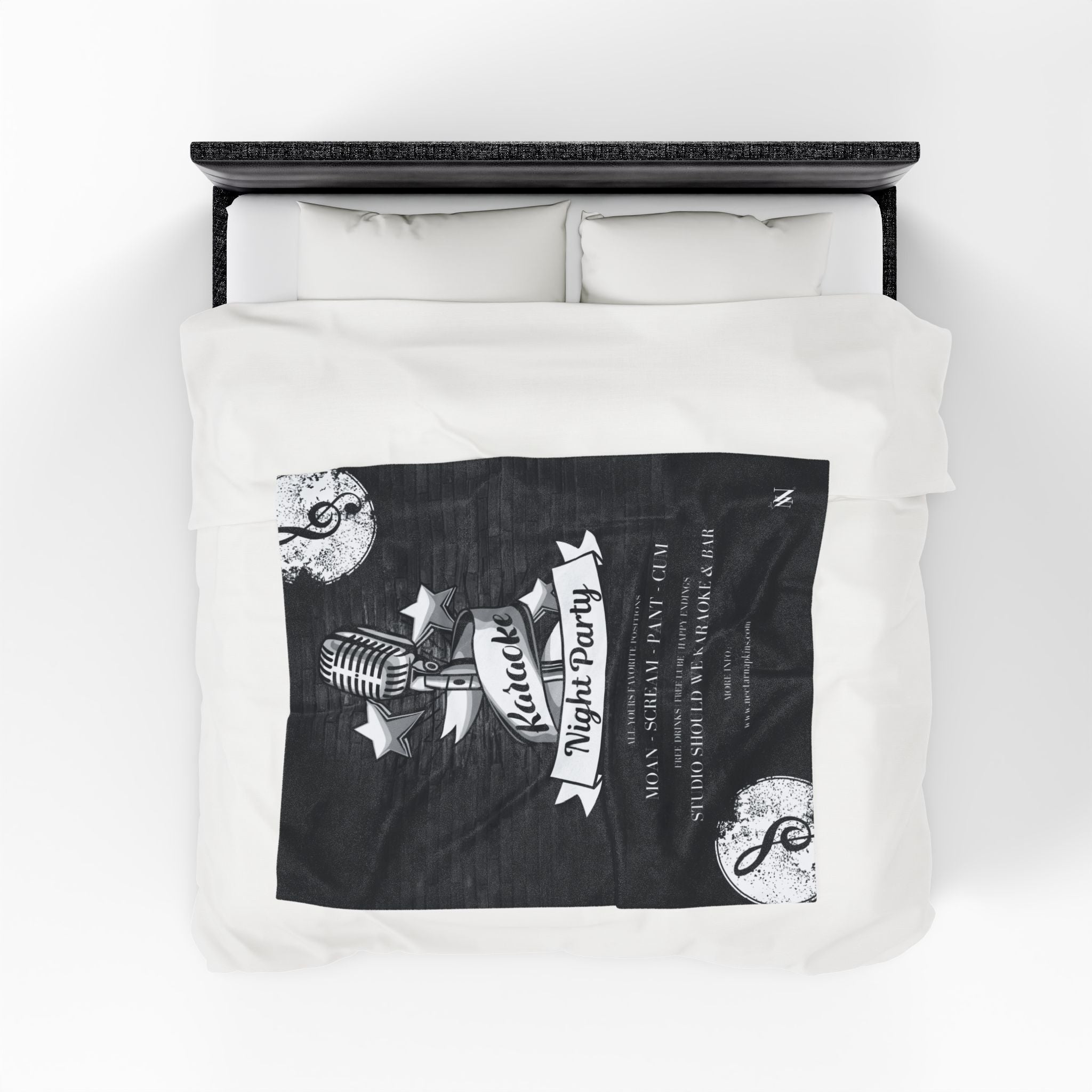 Karaoke Night | Mix & Match Fun-Flirty Lovers’ Blankets